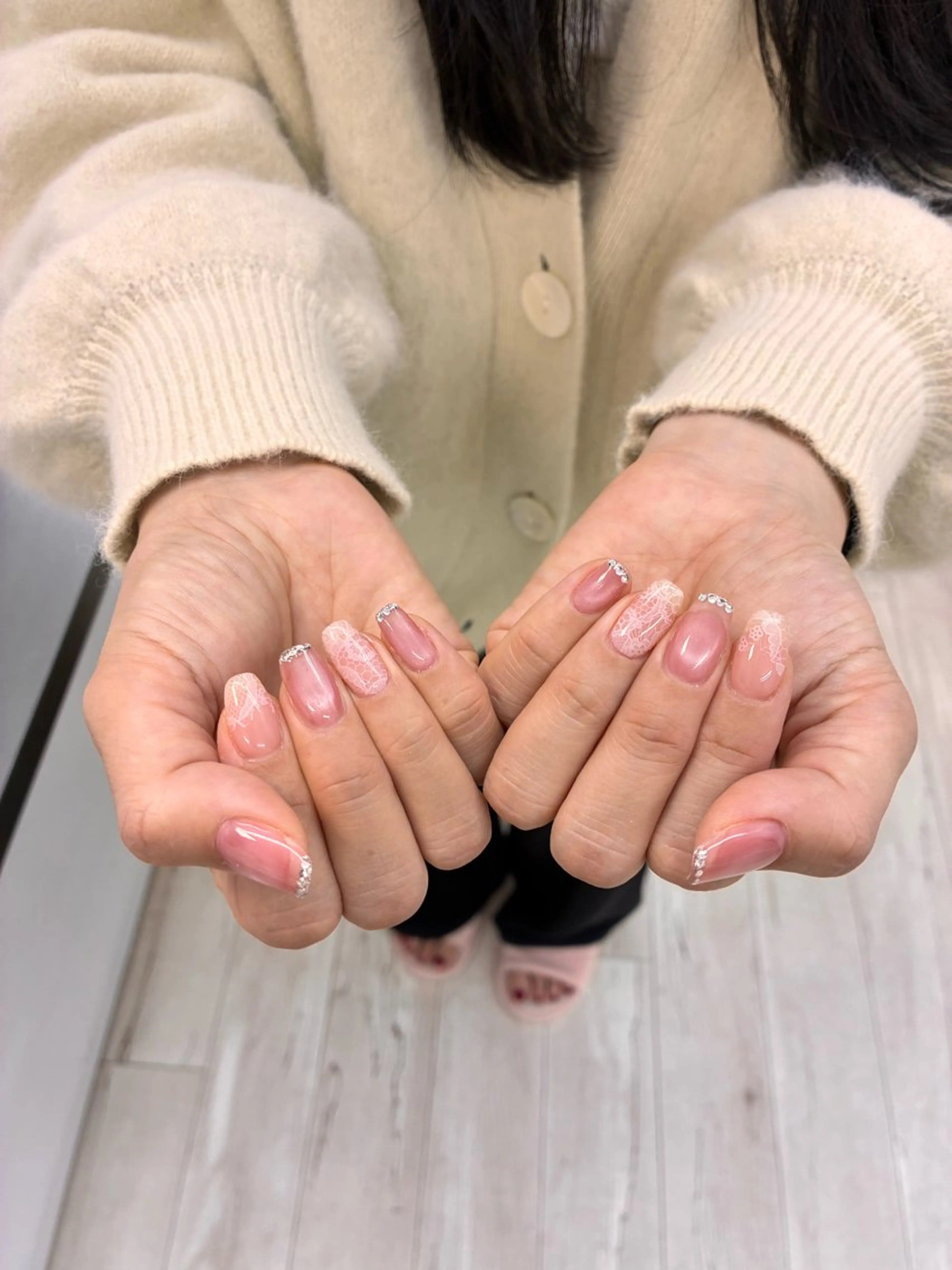 ネイル Ocean nail パラジェル 取扱い店のネイルデザイン