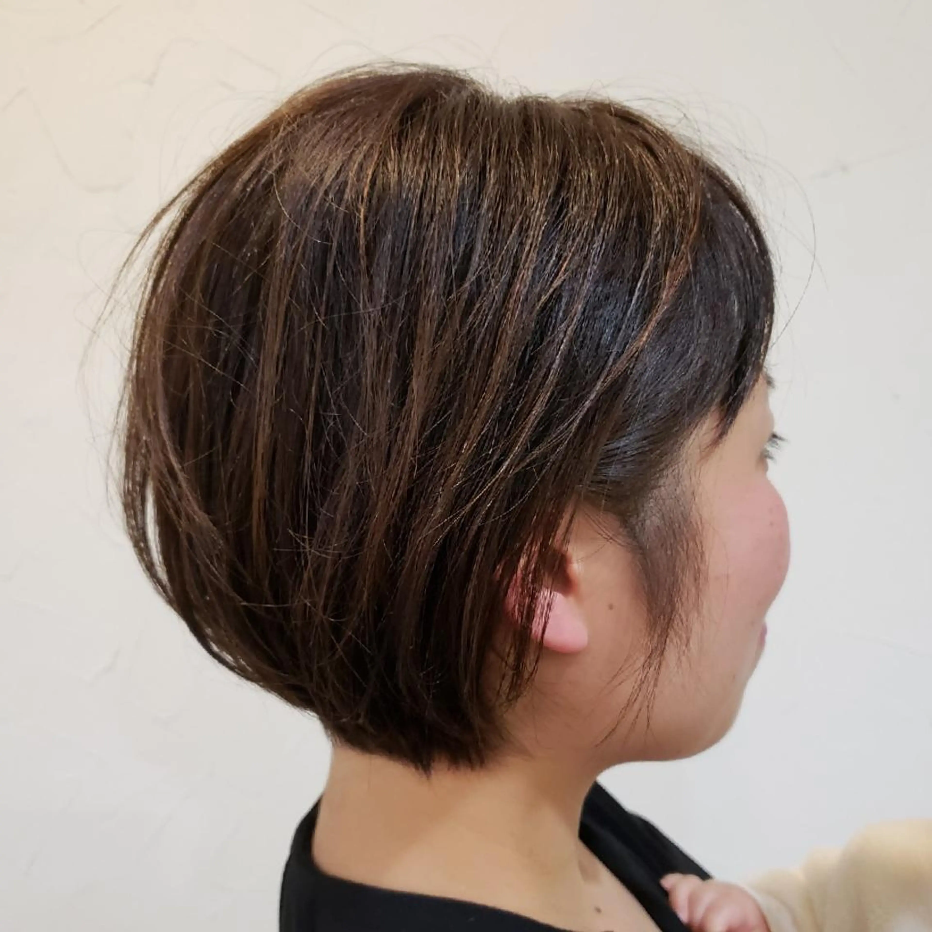 ショート 清水 沙織のヘアスタイル