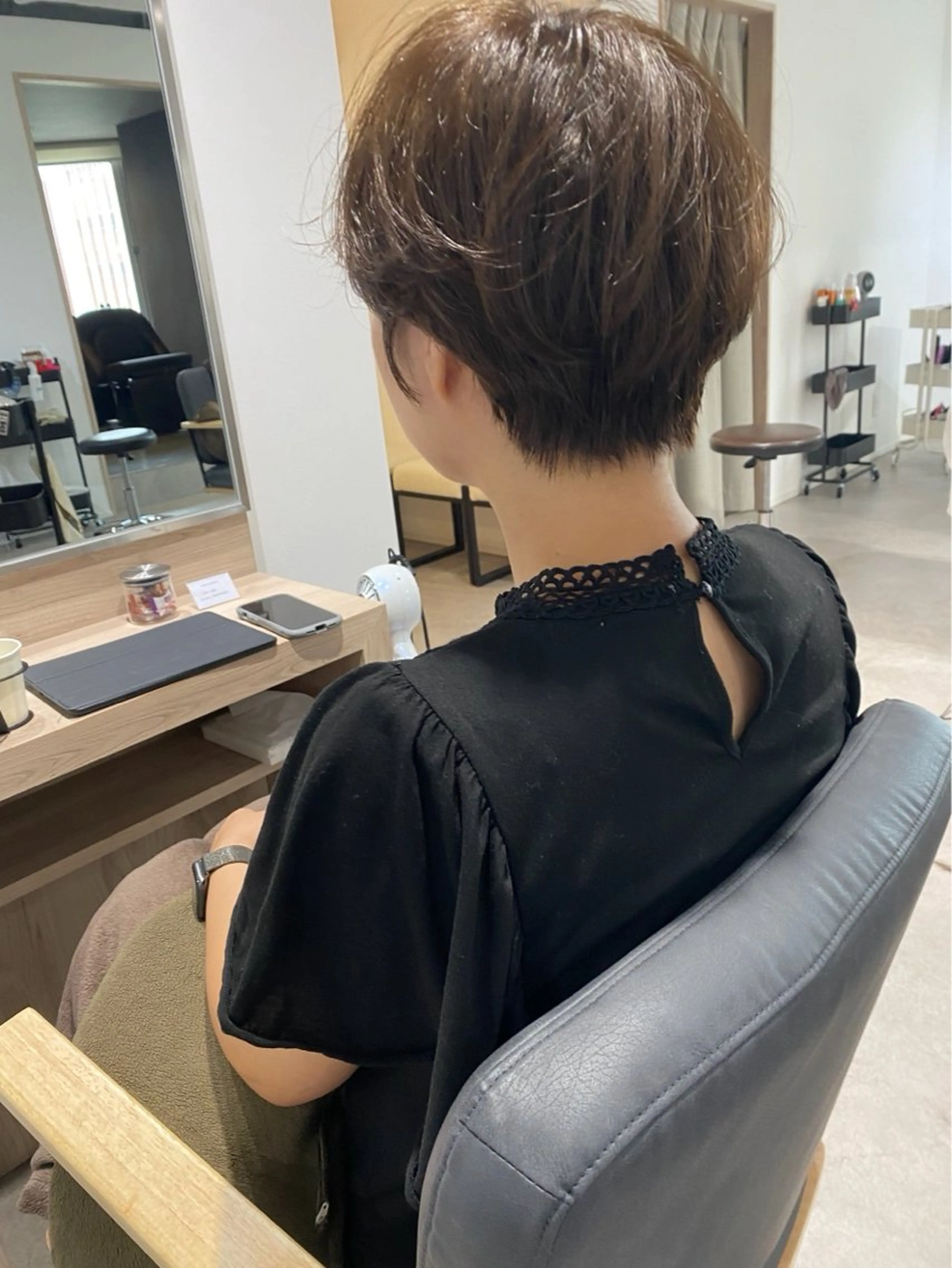 cut トリートメント【ショートの方限定】【3センチ以上カットできる方】　【レディース限定】の写真