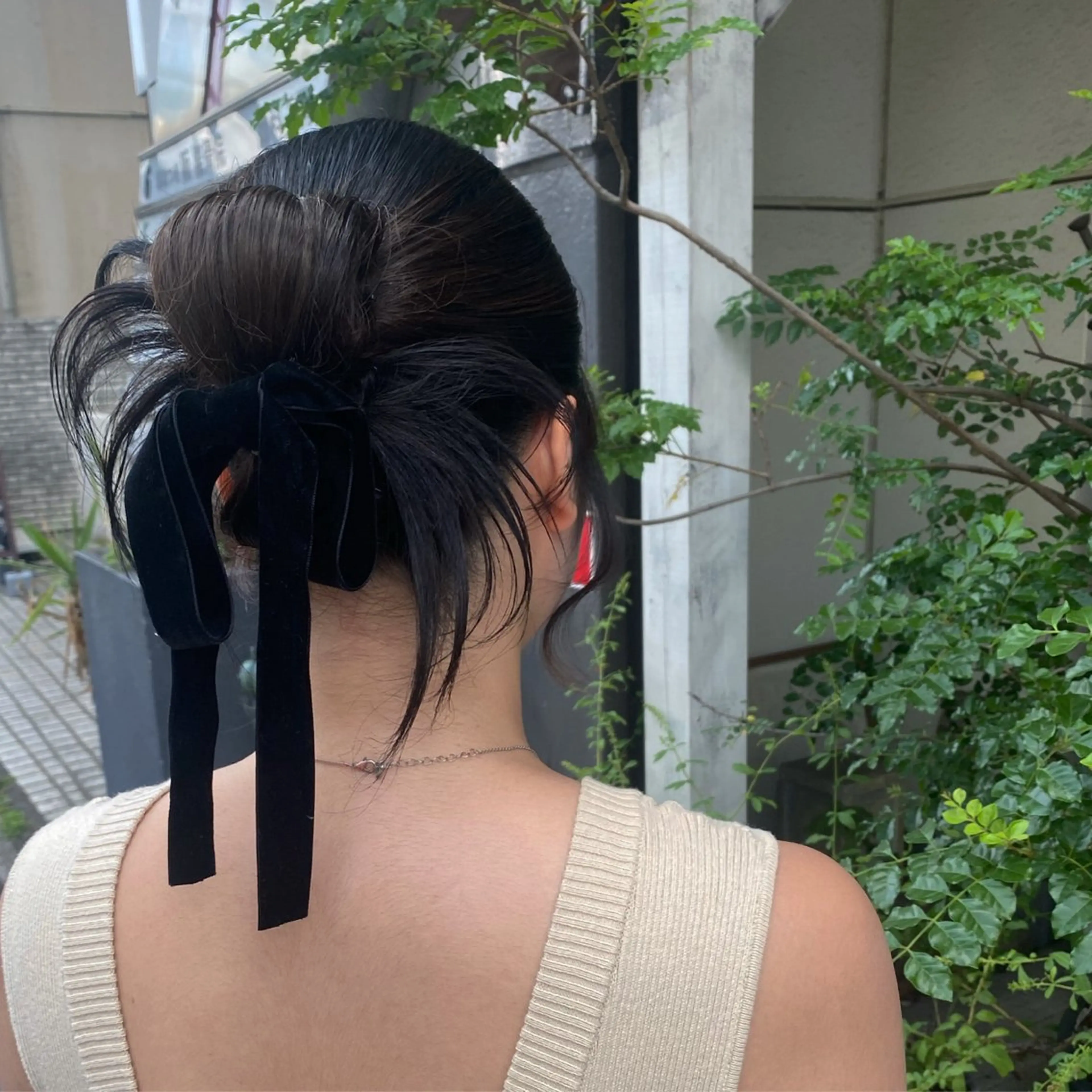 ロング ヘアセット 鈴木 奈波のヘアスタイル