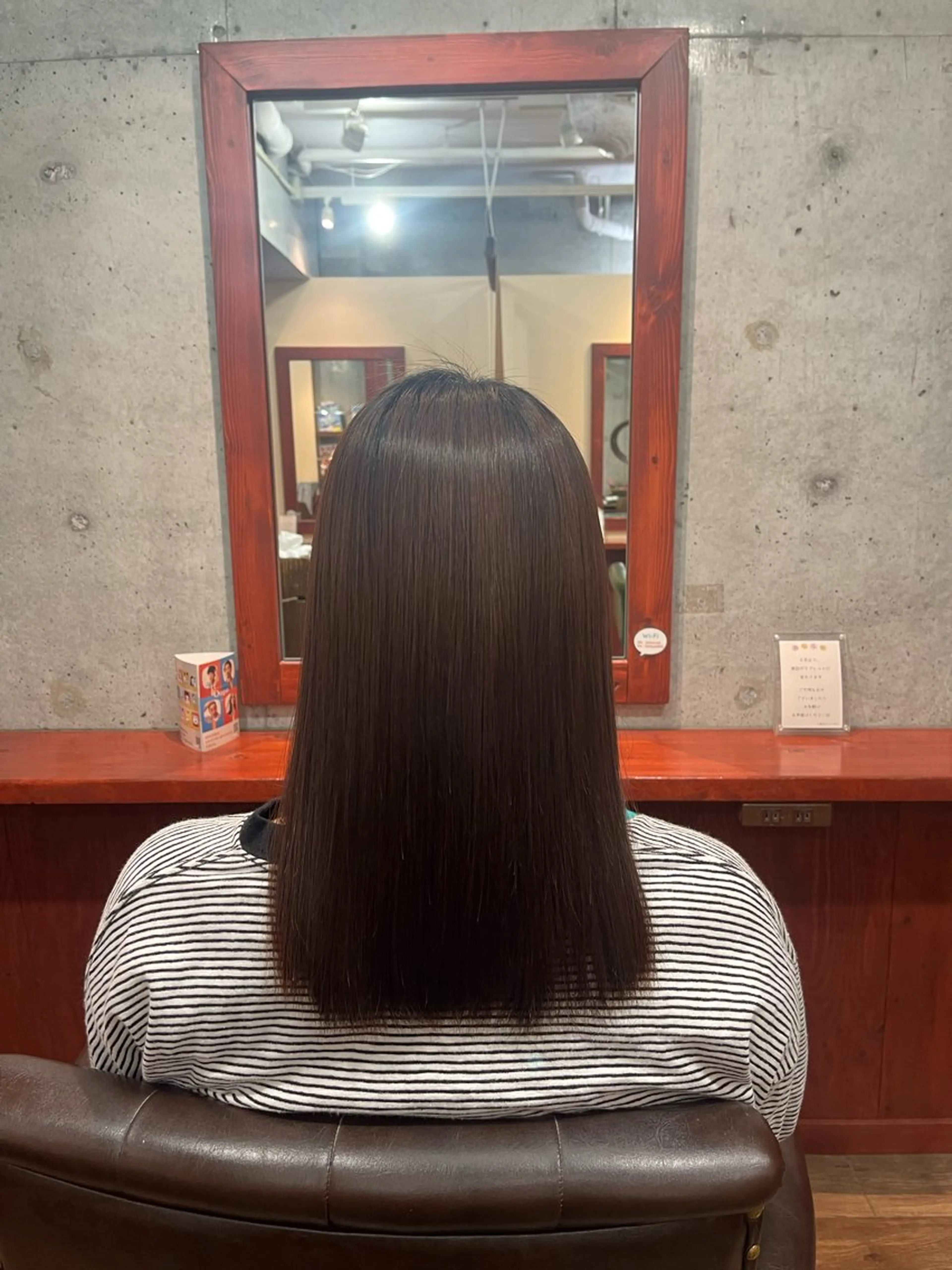 縮毛矯正 テライ ケイショウのヘアスタイル