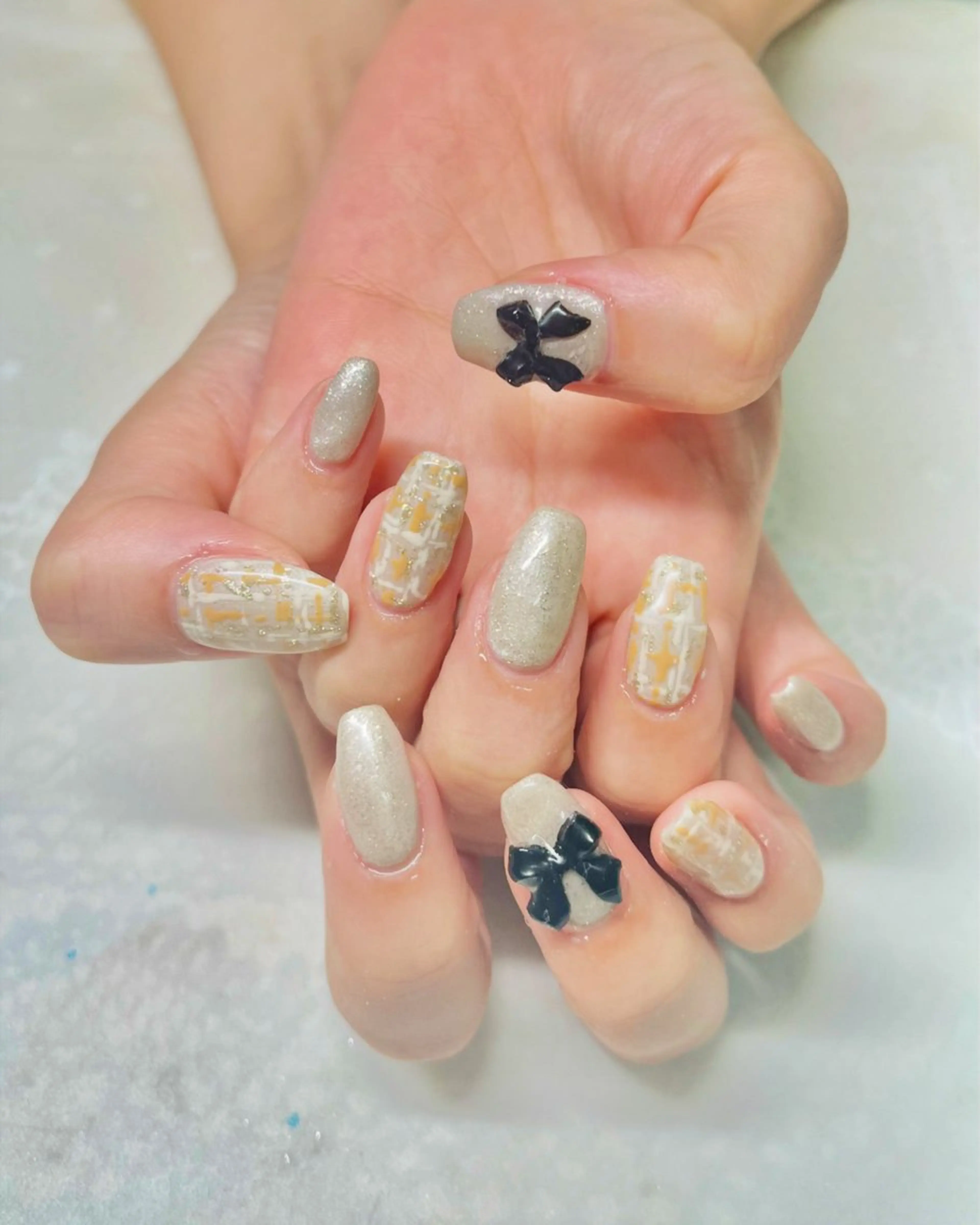 ネイル ハンドネイル 新宿ネイルサロン ジェミディローサのネイルデザイン