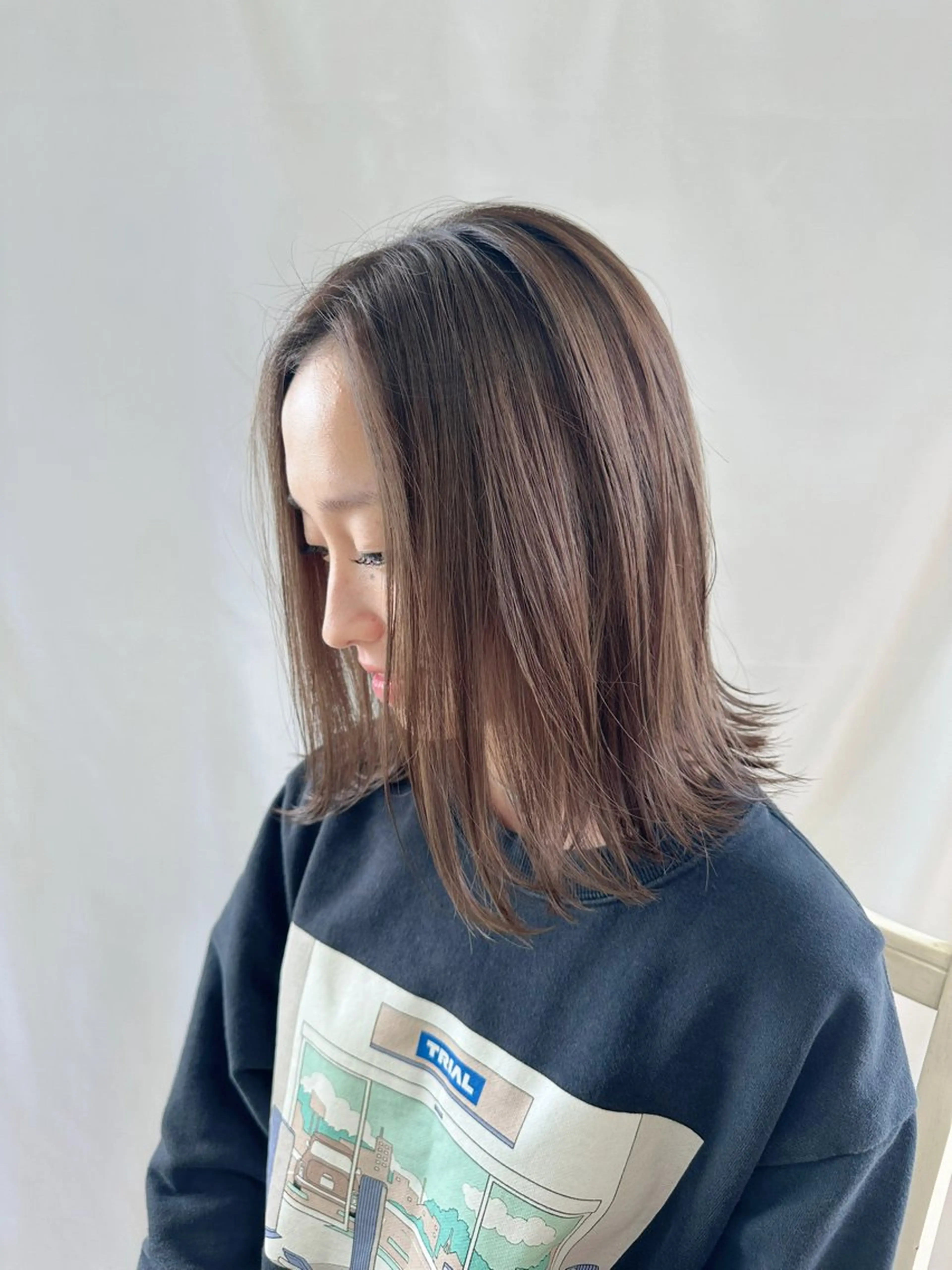 ミディアム カット ヘアカラー KO コウ 【SARA 新宮店】のヘアスタイル