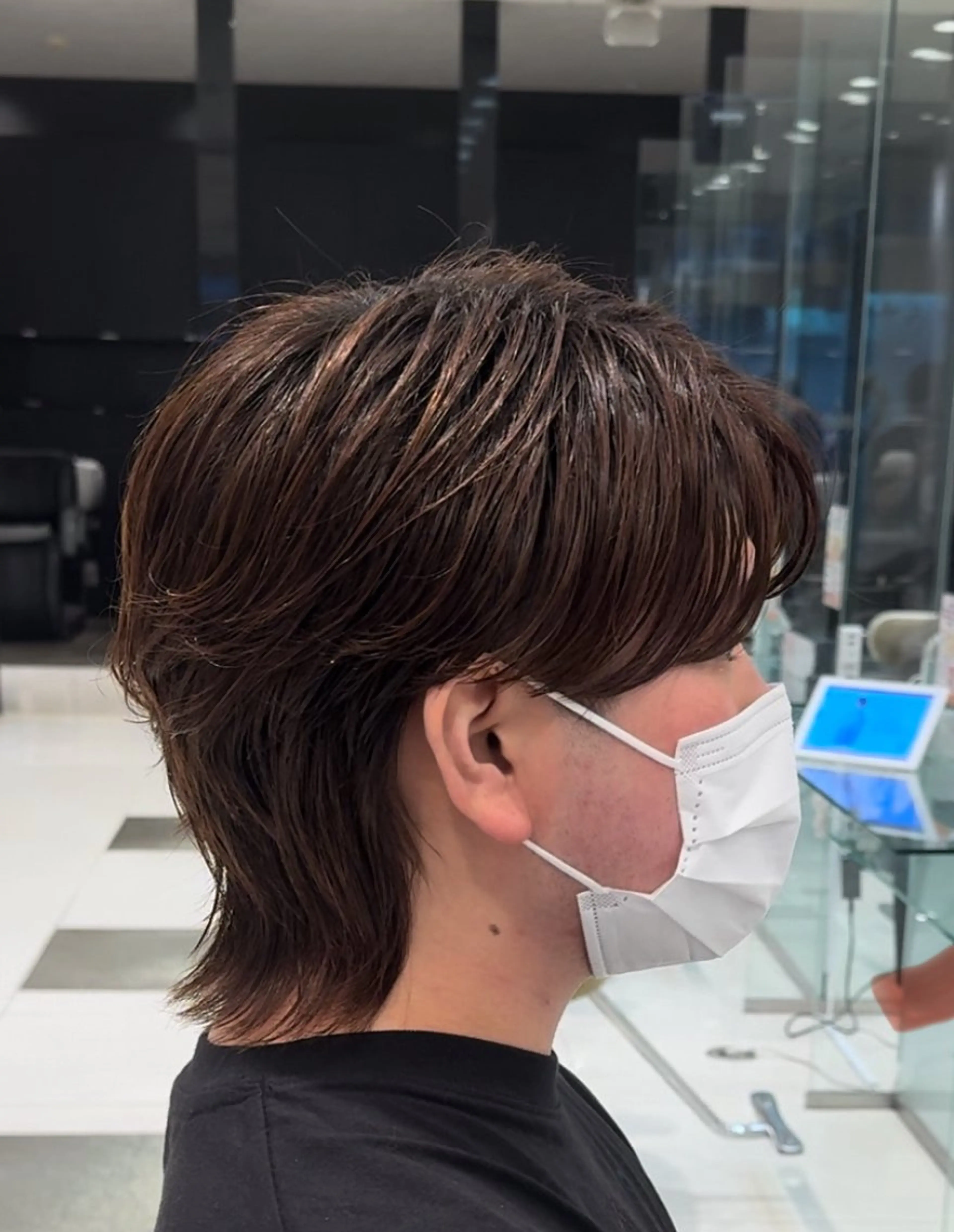 カット＋韓国式ダウンパーマ＋潤いトリートメントの写真