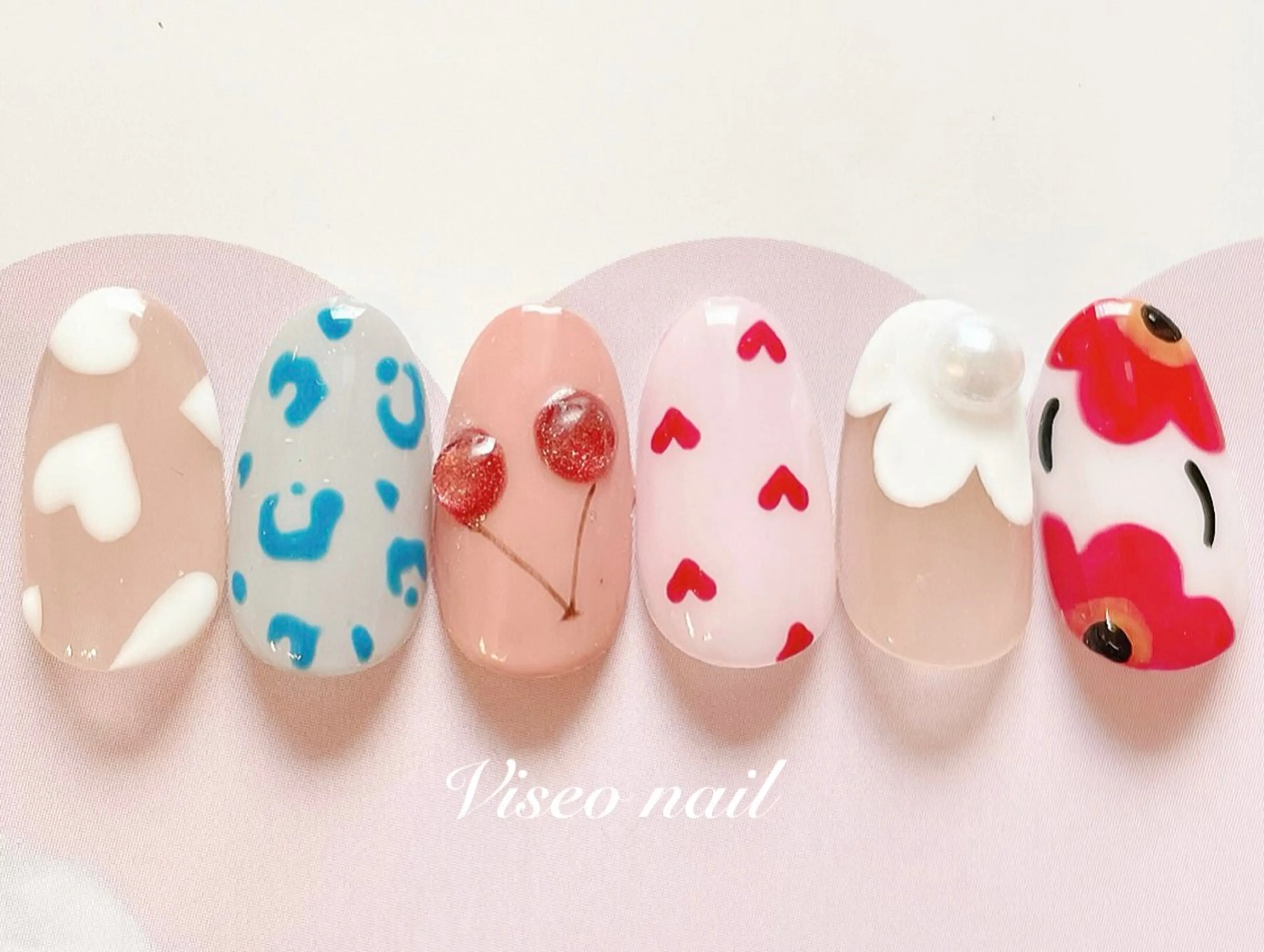 ネイル Viseo《6週間 長持ちパラジェル》のネイルデザイン