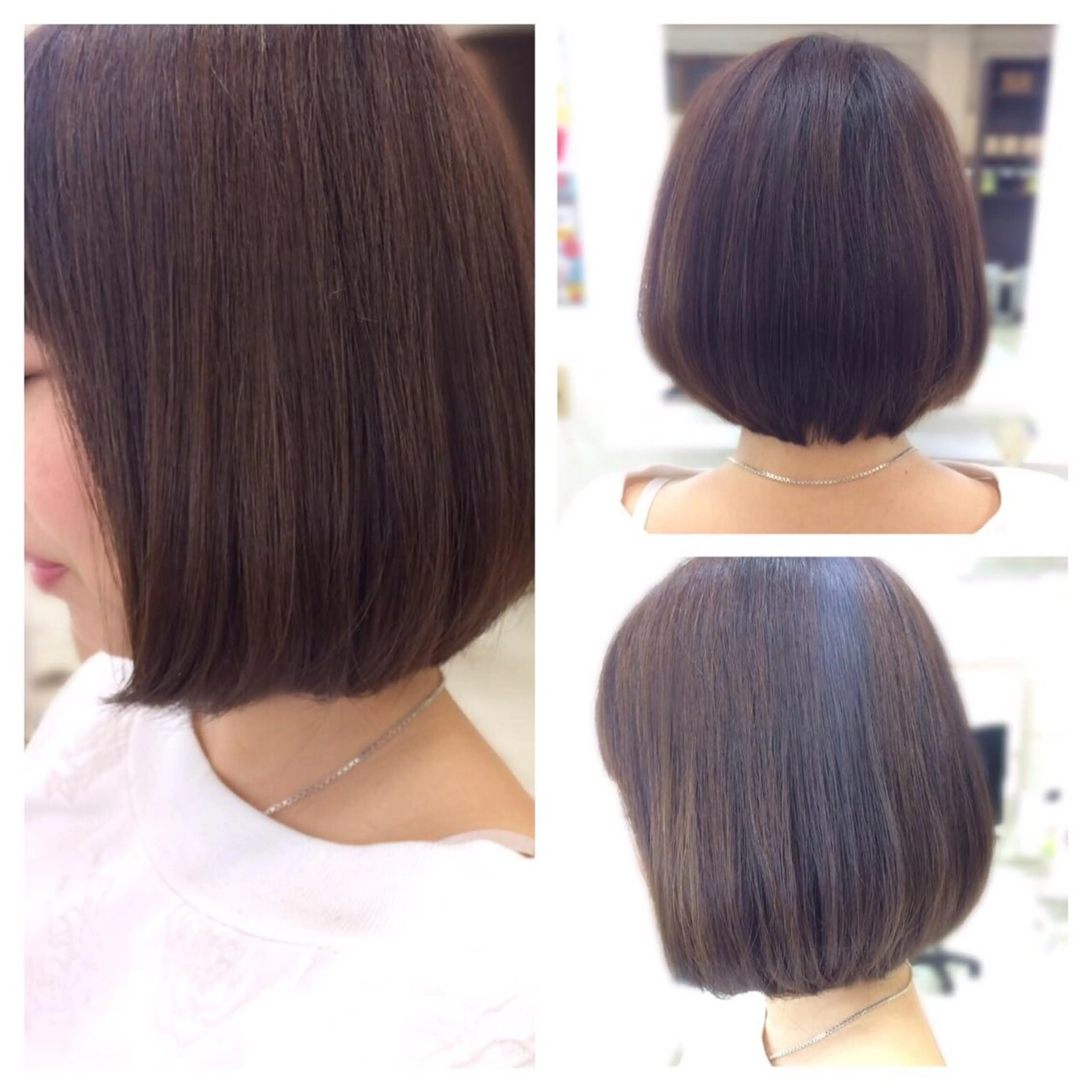 ショート ボブ いけだ ゆうのヘアスタイル