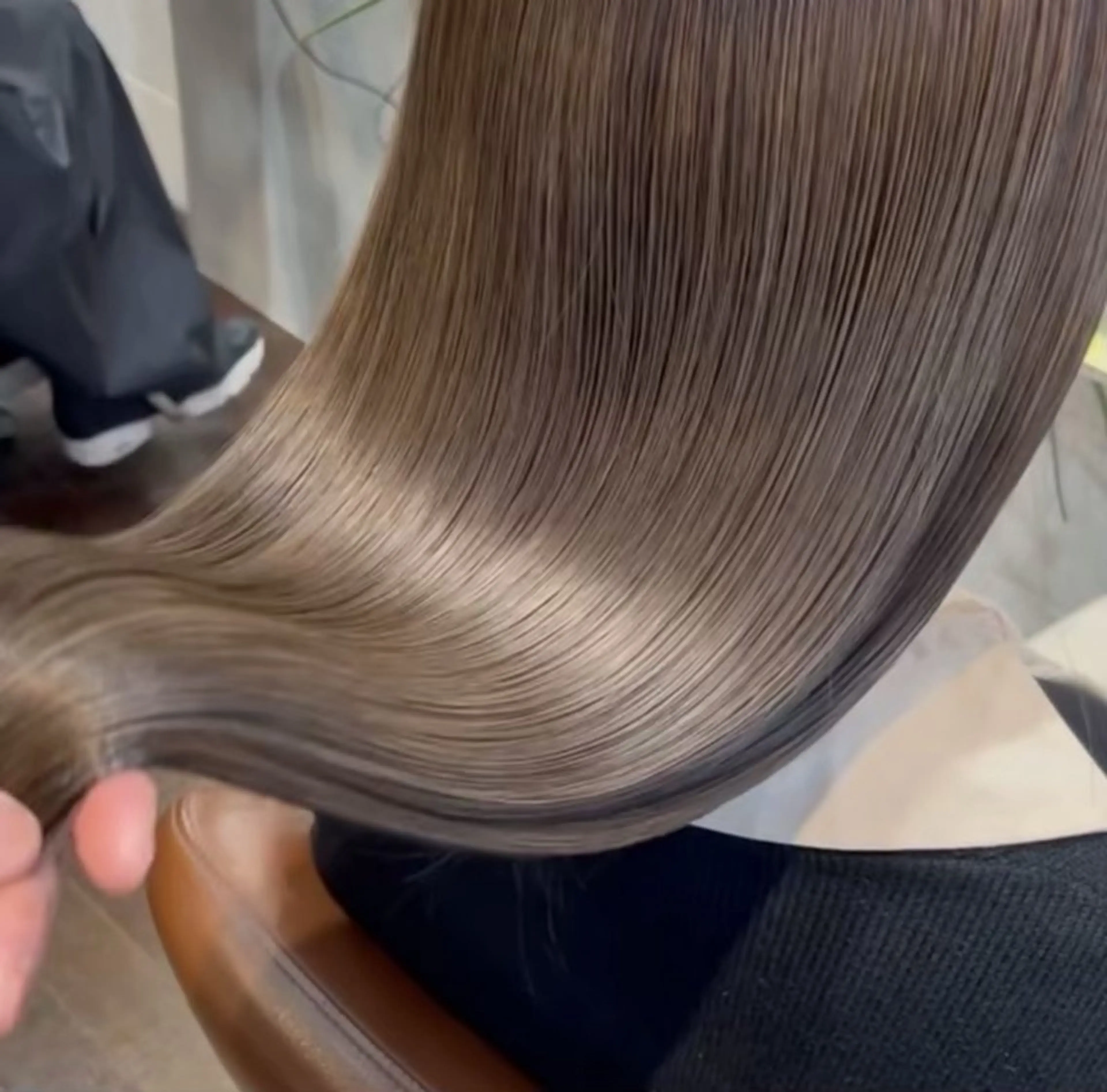 ロング カラー 髪質改善 柔らか質感/髪質改善 ⚡️Ren⚡のヘアスタイル