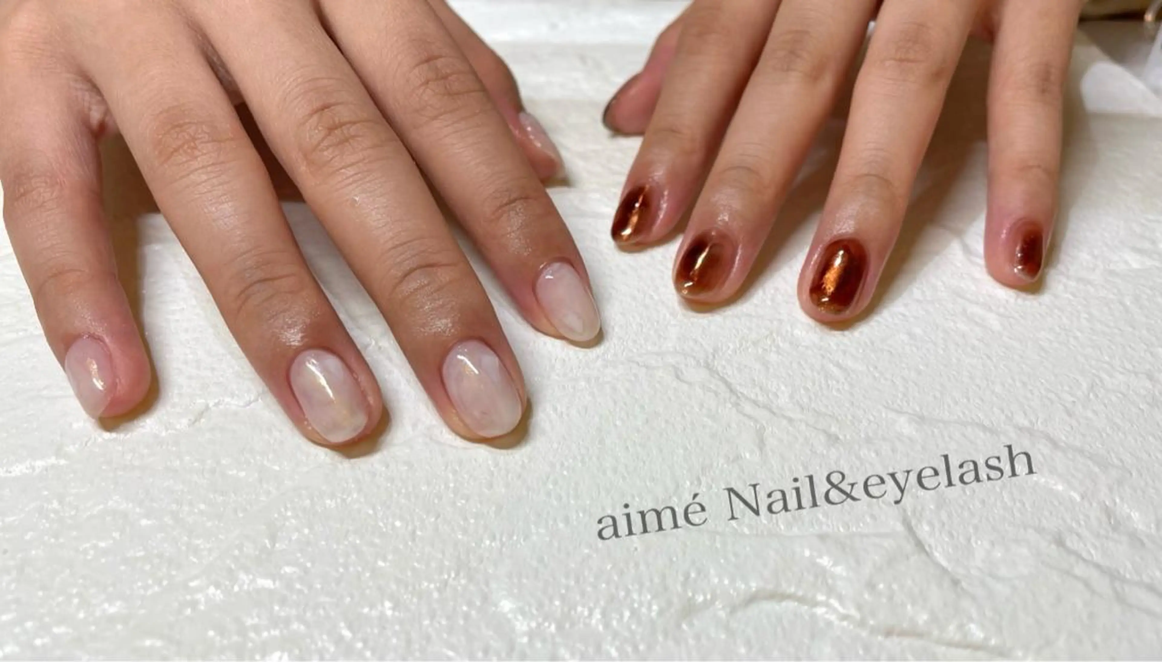 ネイル ニュアンスネイル bijou Minaのネイルデザイン