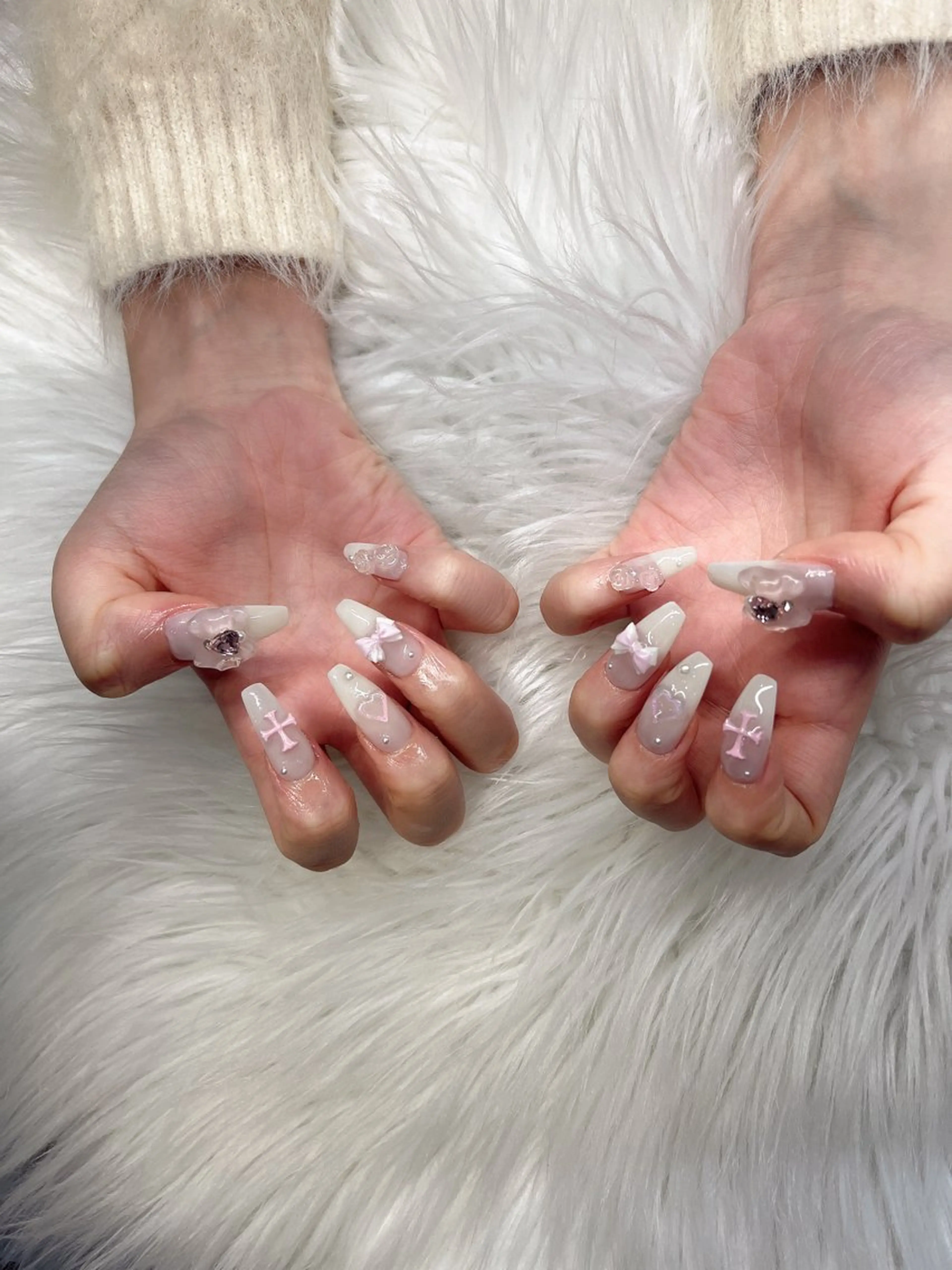 ネイル ximina ネイルサロン北堀江のネイルデザイン