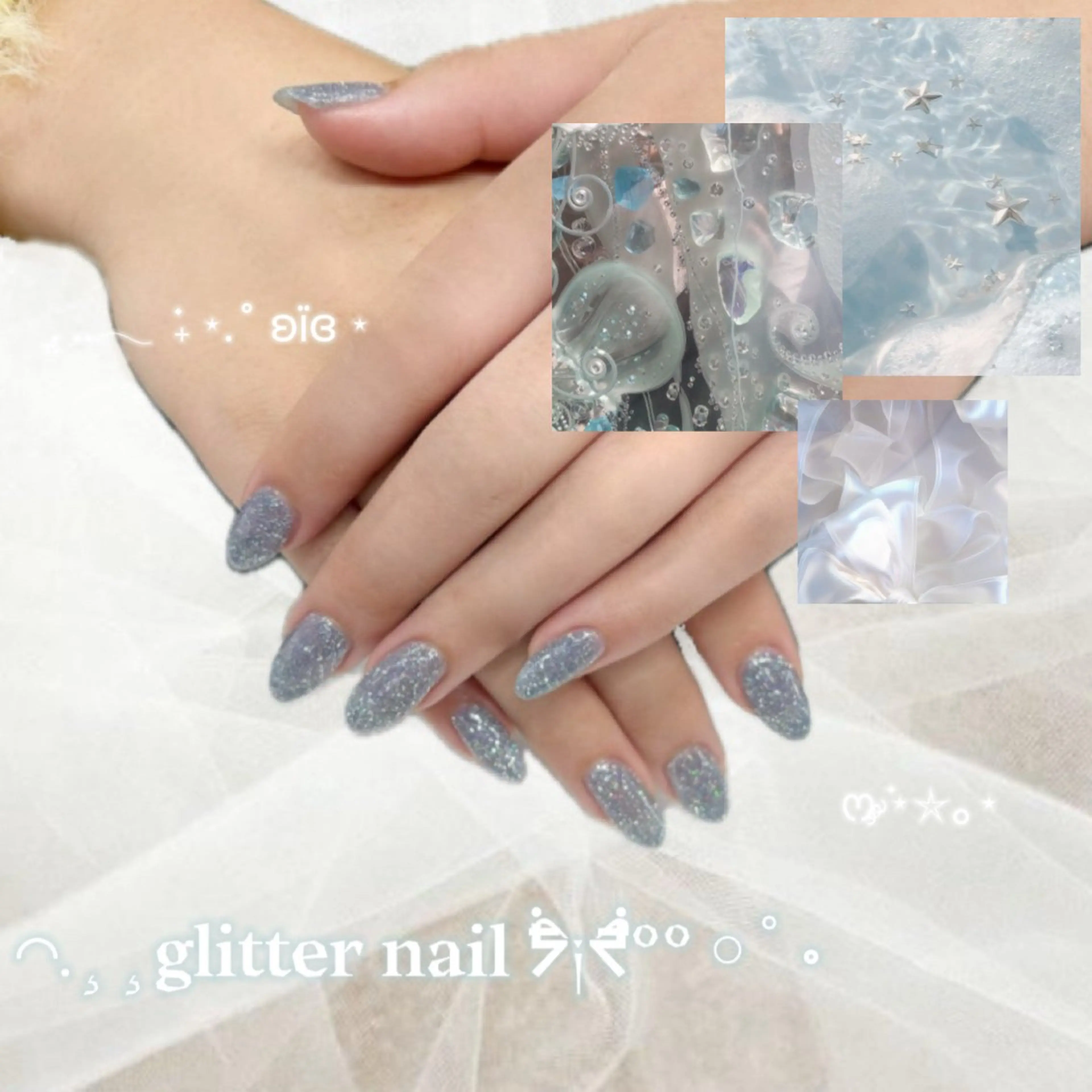 4/20（月）16:30- [オフありorなし]ラメグラ   （亀裂直し、長さ出し、パーツオフ不可）の写真