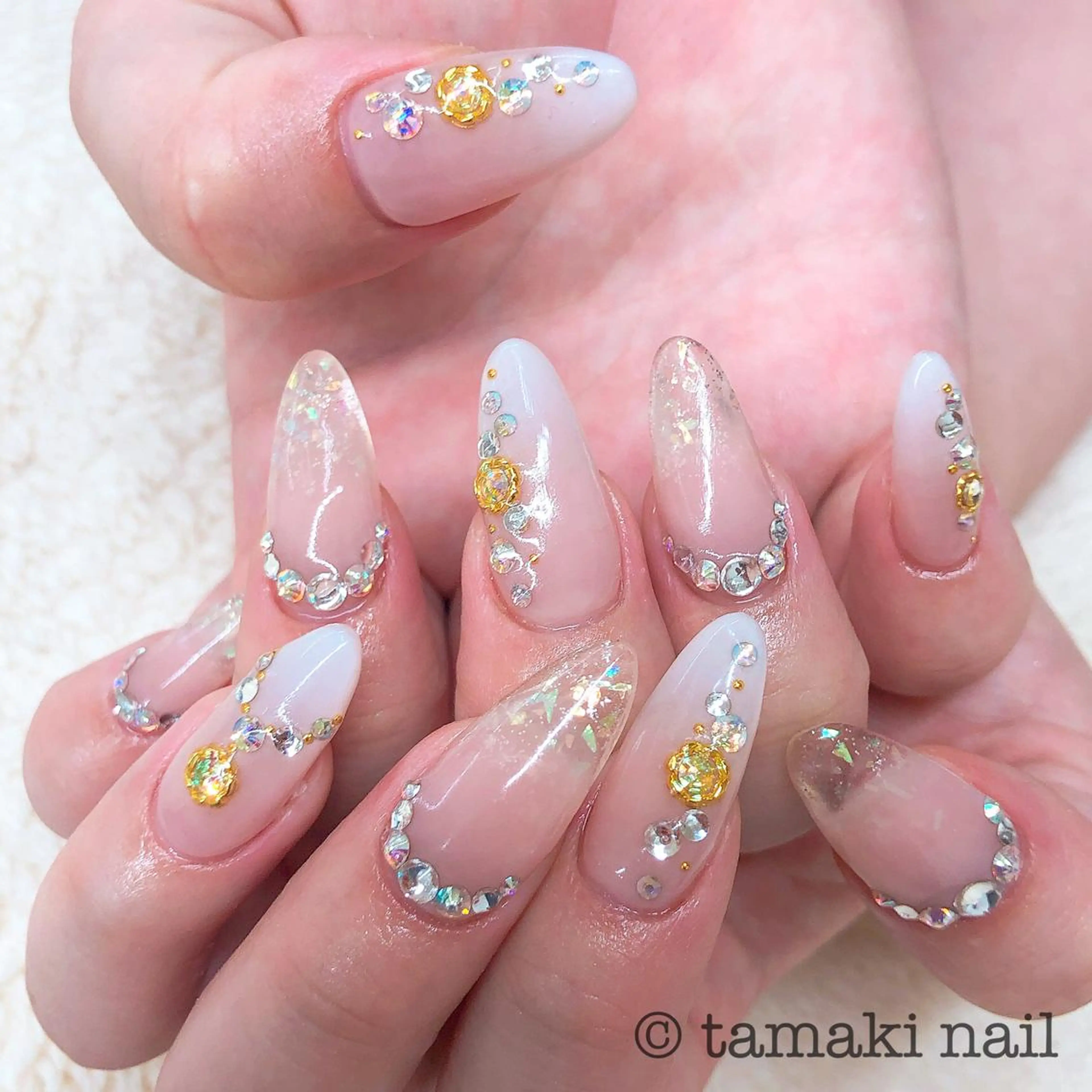 ネイル スカルプネイル ハンドネイル MAYME TAMAKIのネイルデザイン