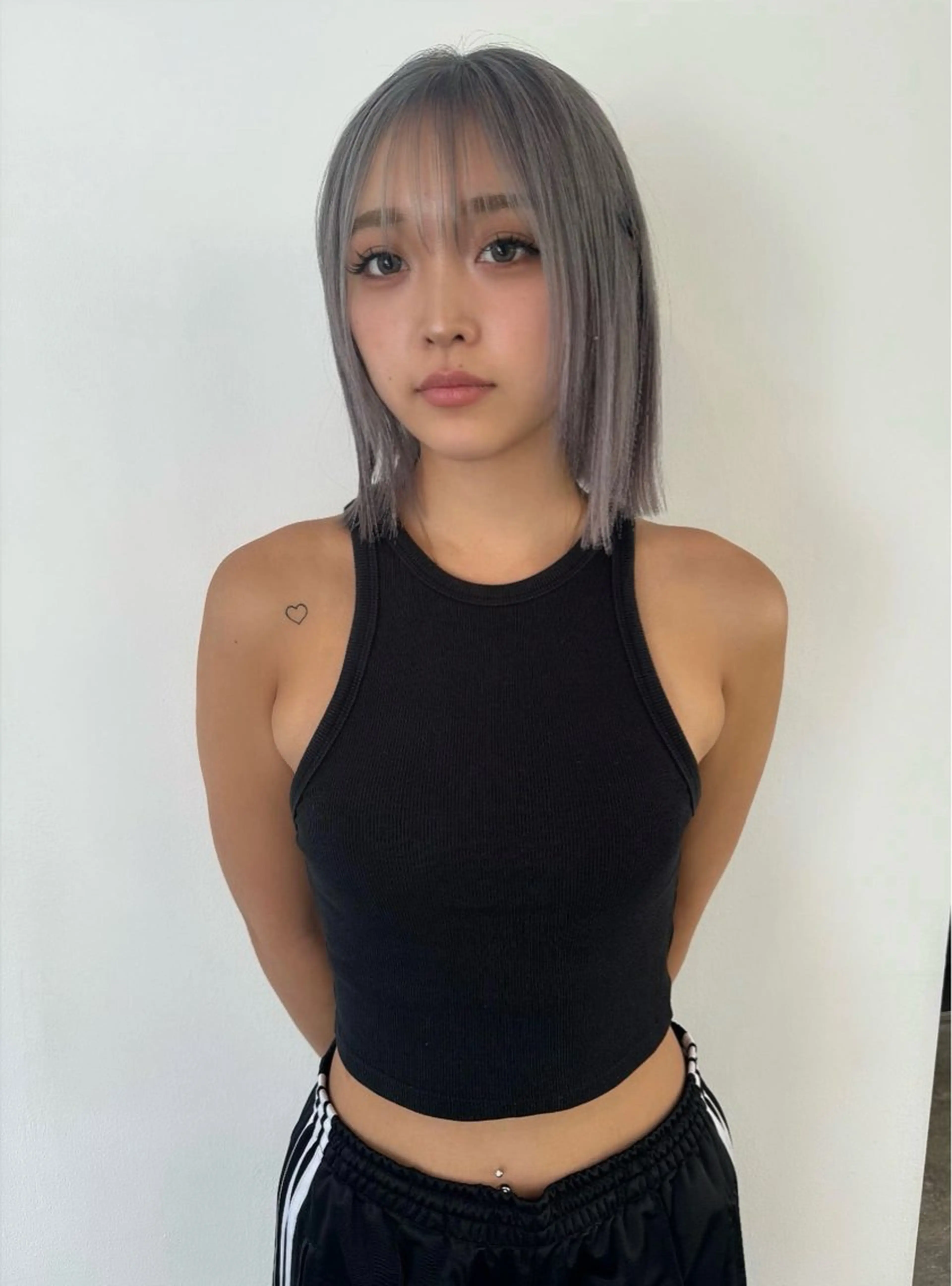 ショート ヘアカラー トリートメント udaハイトーン /ボブ/レイヤーのヘアスタイル