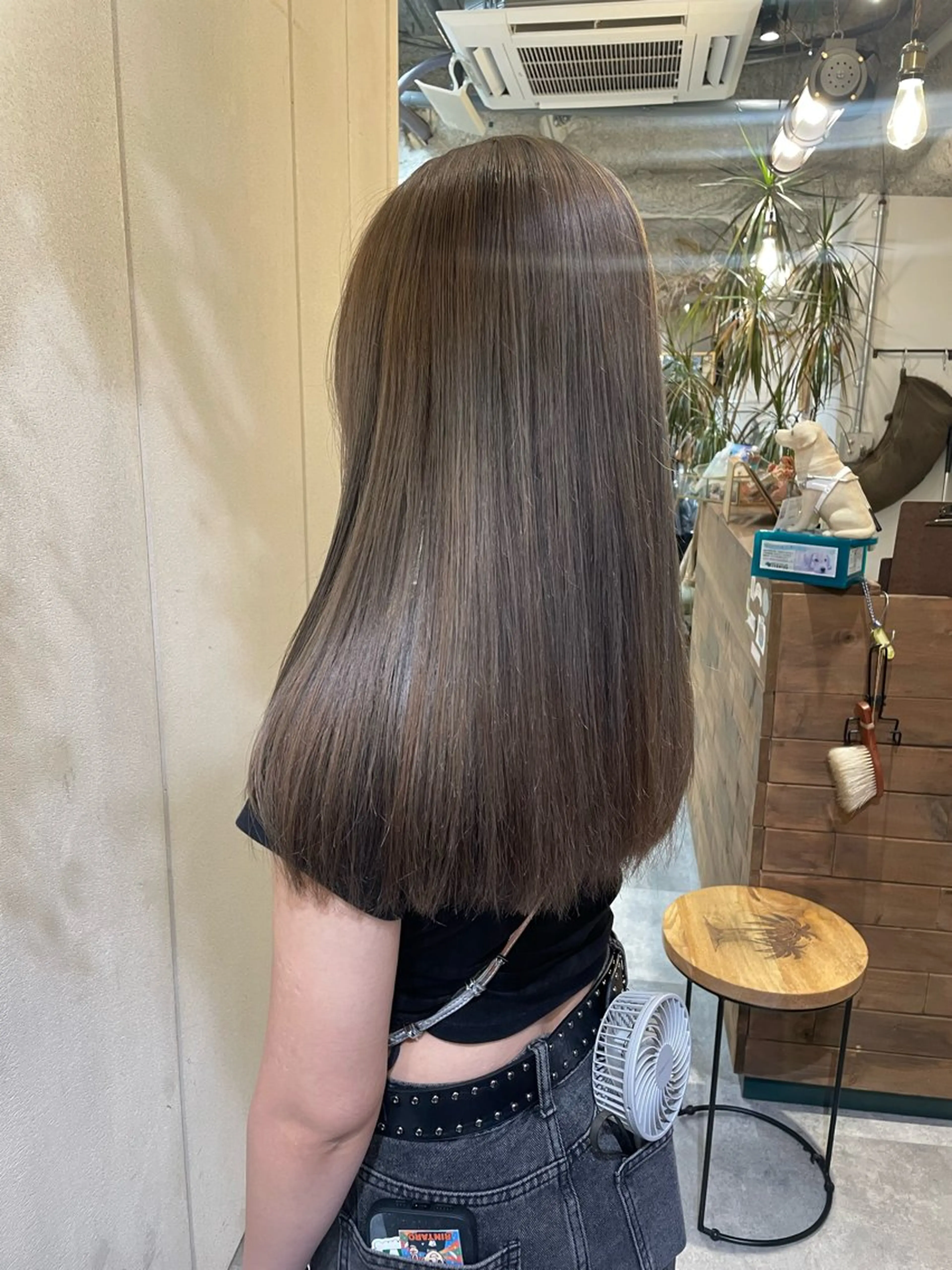 ロング カラー ブリーチ ダブルカラー ブリーチなしカラー カット ヘアカラー トリートメント 狩野 羅夢のヘアスタイル