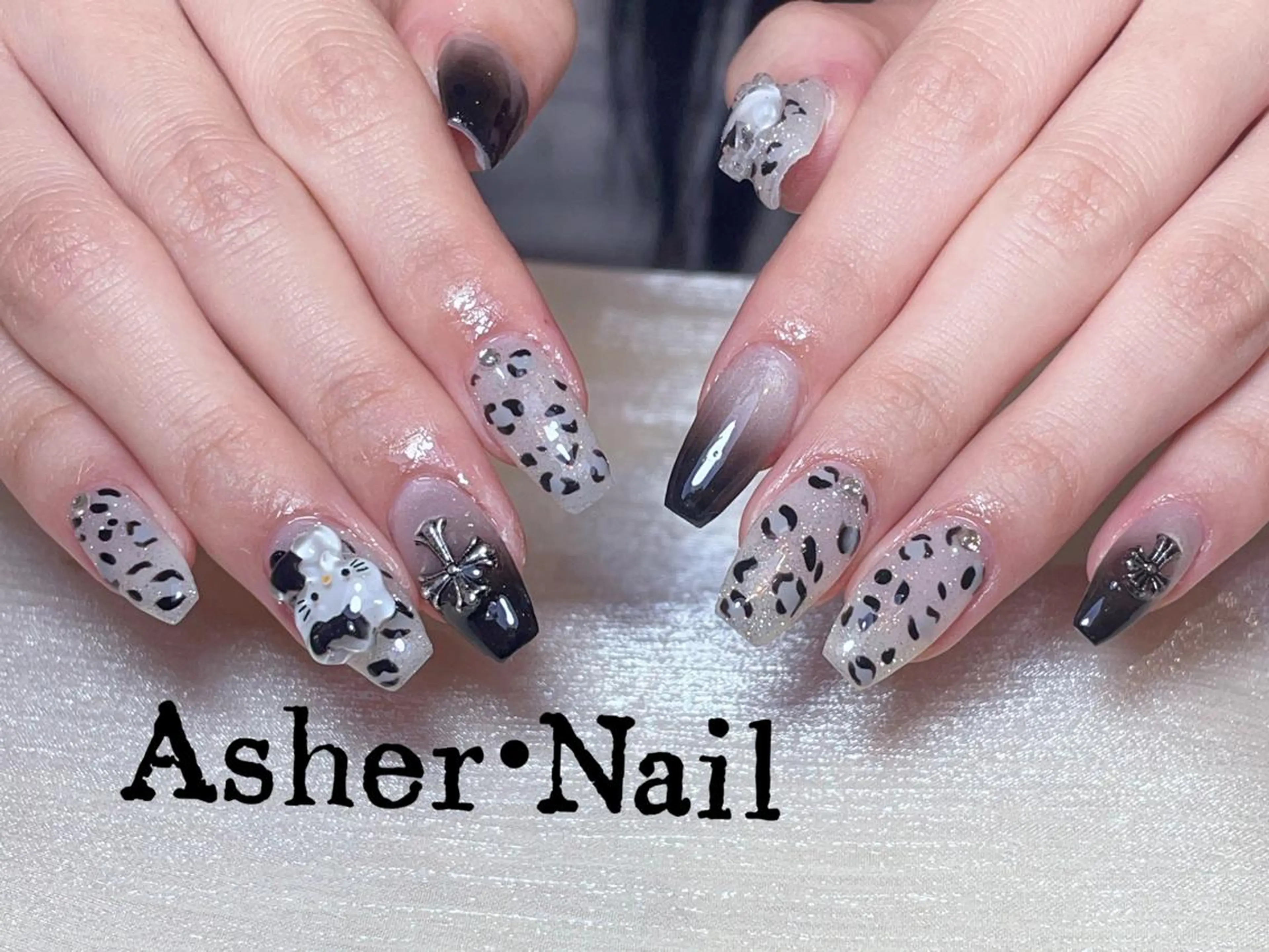 ネイル ハンドネイル ハンドケア Asher-Yuki 🍁のネイルデザイン