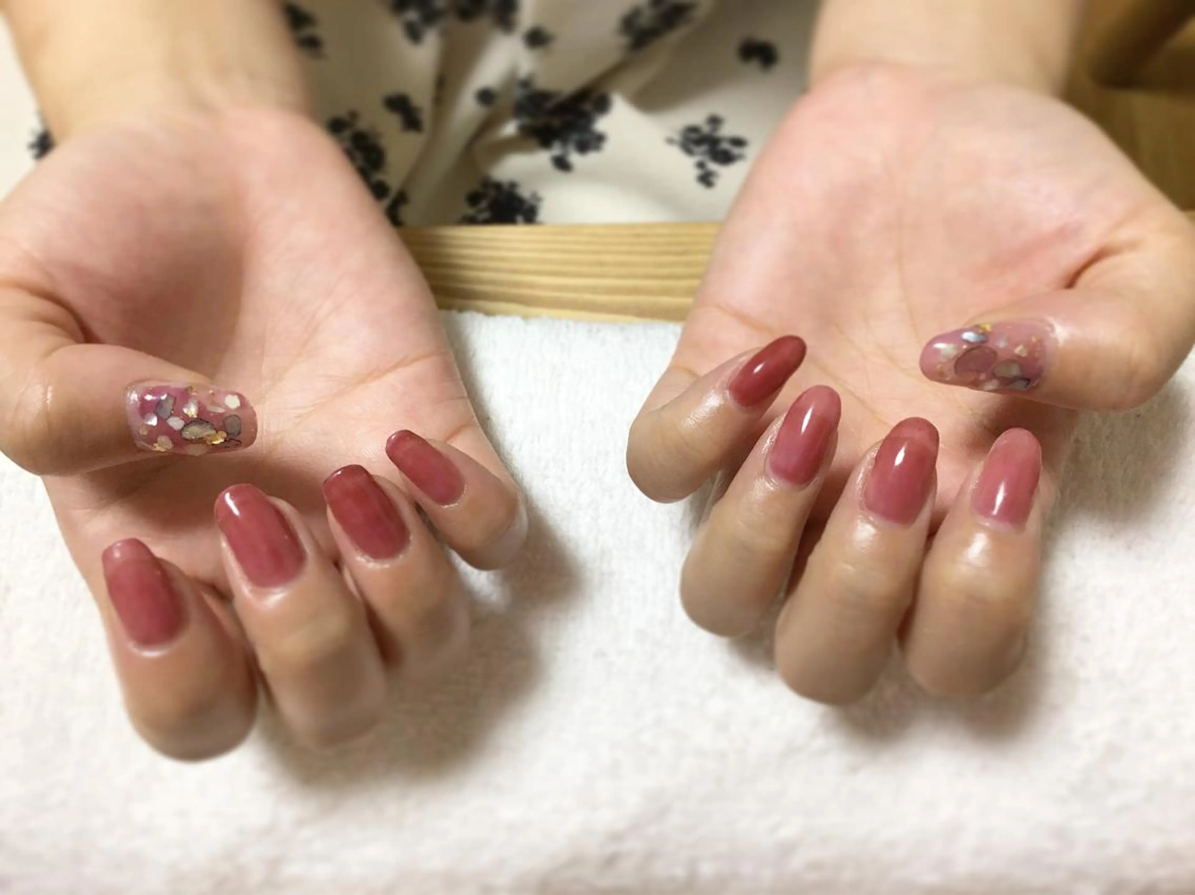 ネイル クリアネイル gui amichanのネイルデザイン