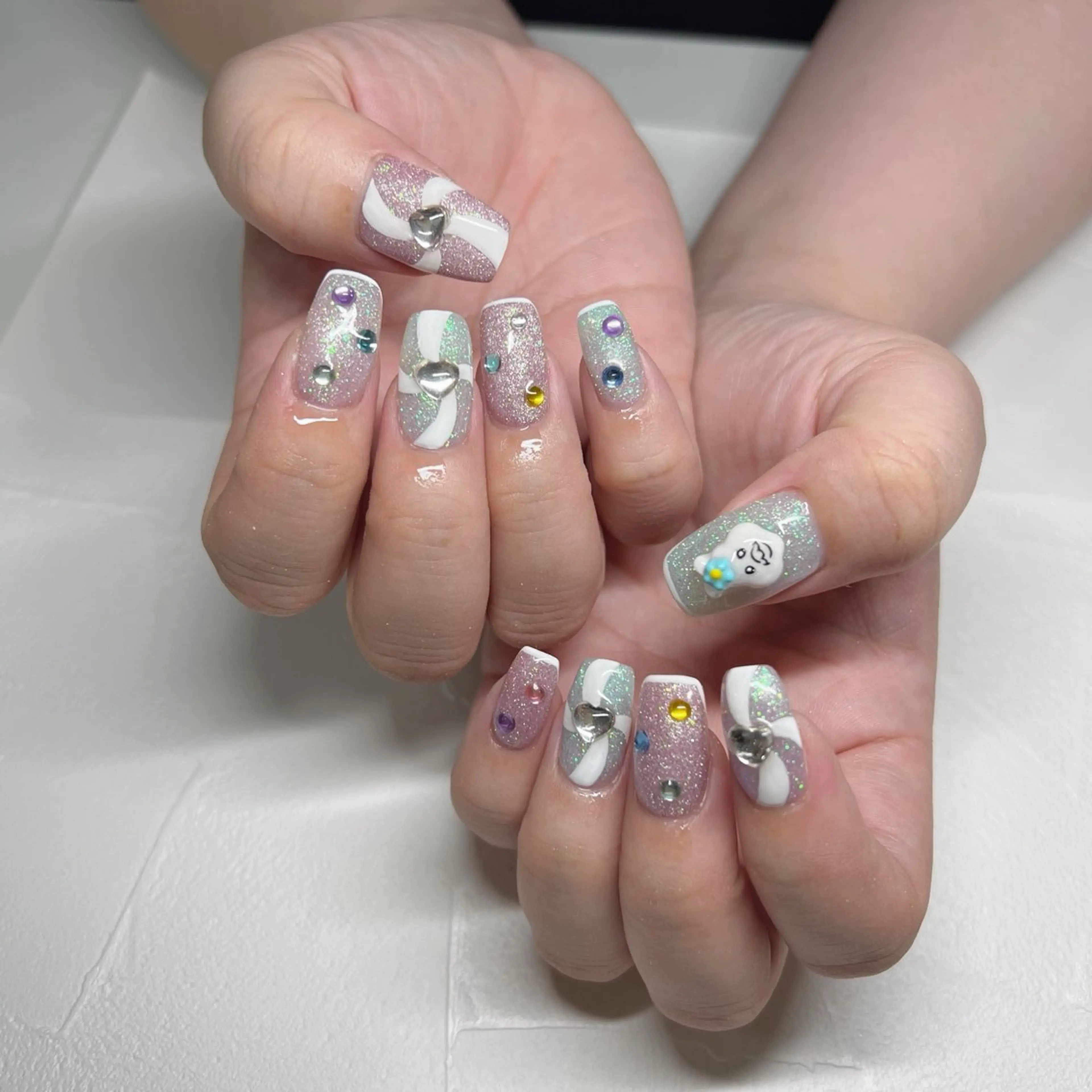 ネイル パステルネイル ハンドネイル 川端 京香のネイルデザイン