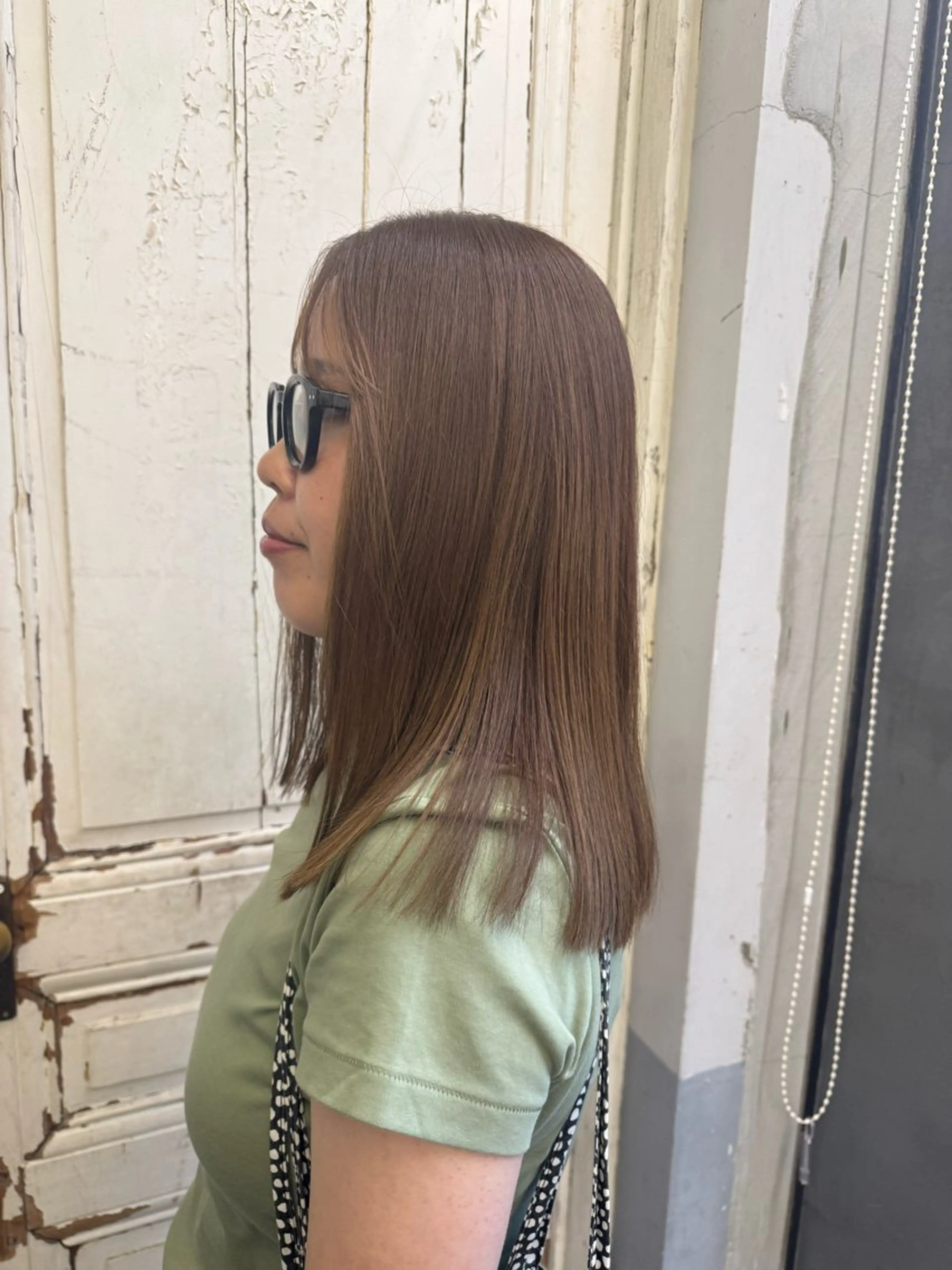 セミロング 武川 紗弥のヘアスタイル