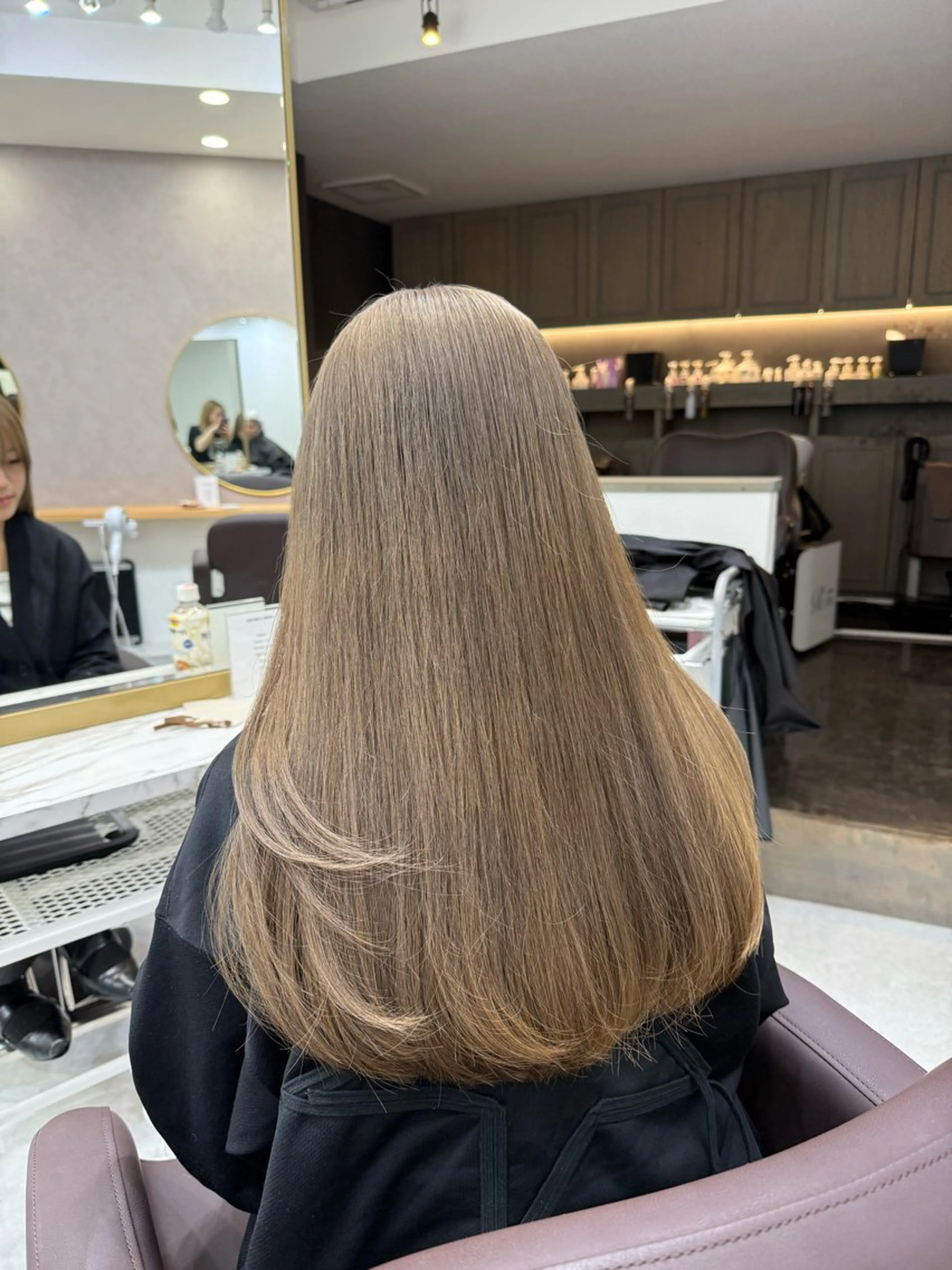 ロング カラー ヘアアレンジ ヘアカラー トリートメント ヘアセット 💗横浜美容室 💗HARUNAのヘアスタイル