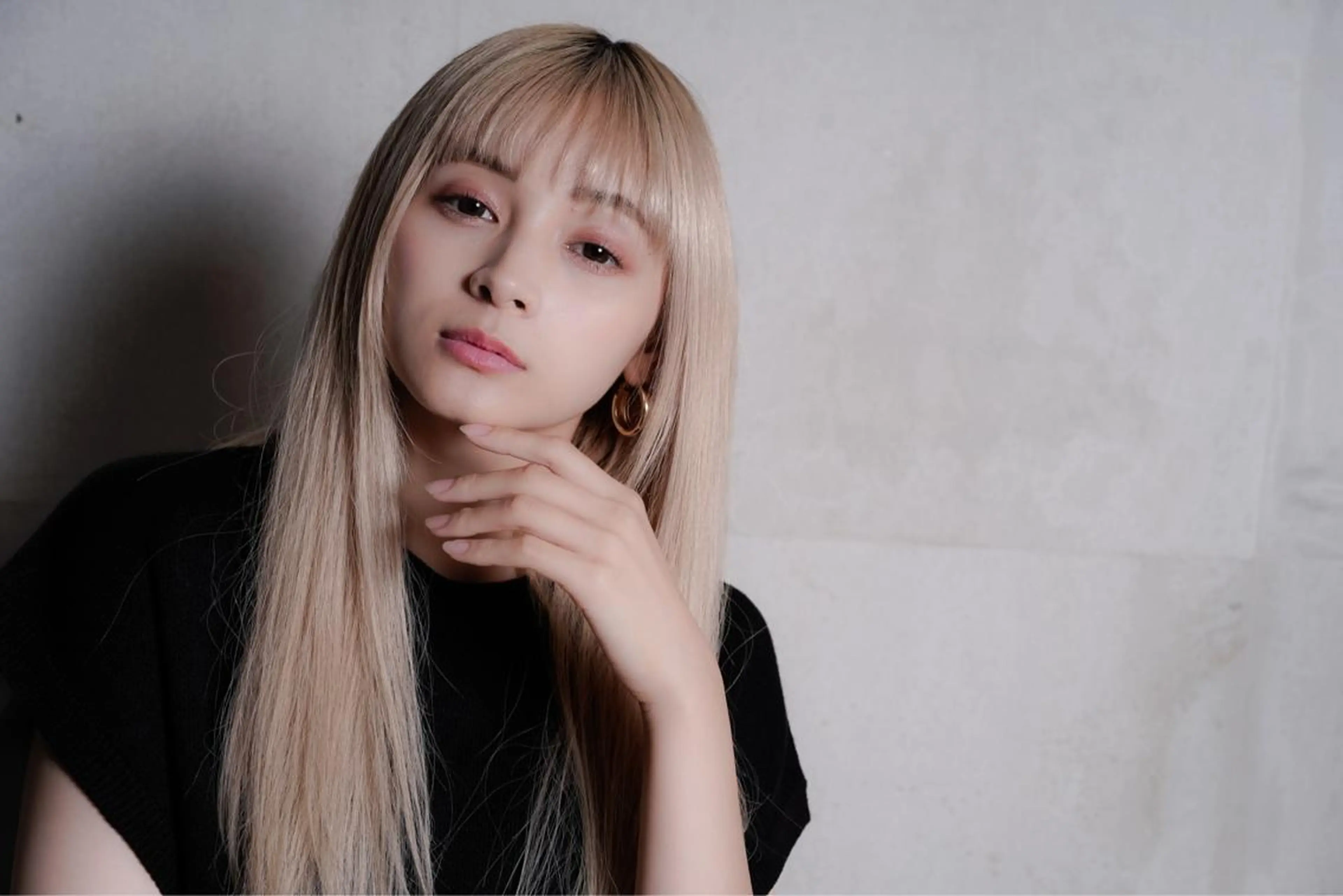 ロング Hikaru Takahashiのヘアスタイル