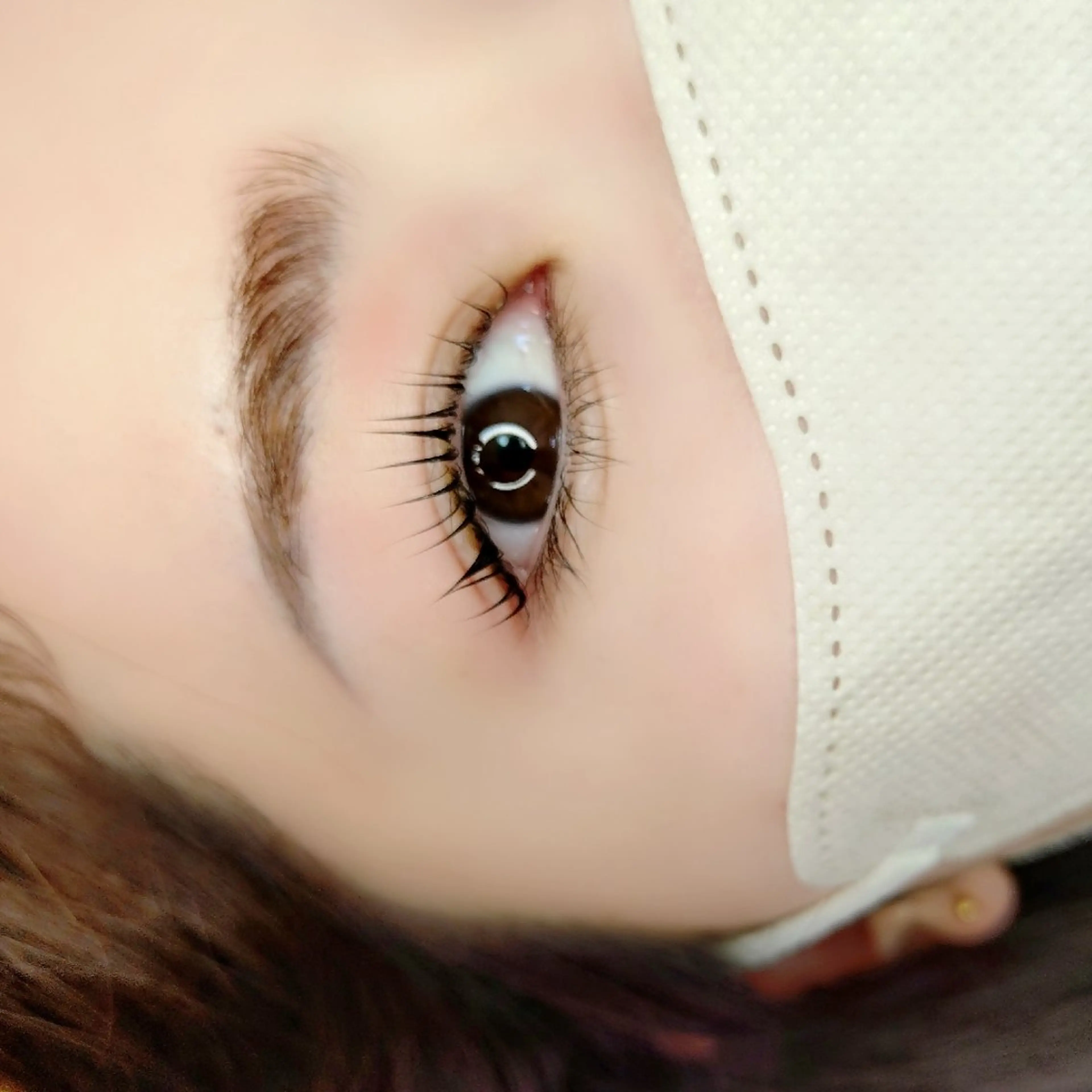 マツエク・マツパ ナチュラル 一重×まつ毛パーマ マツパ maison calmeのマツエク・マツパデザイン