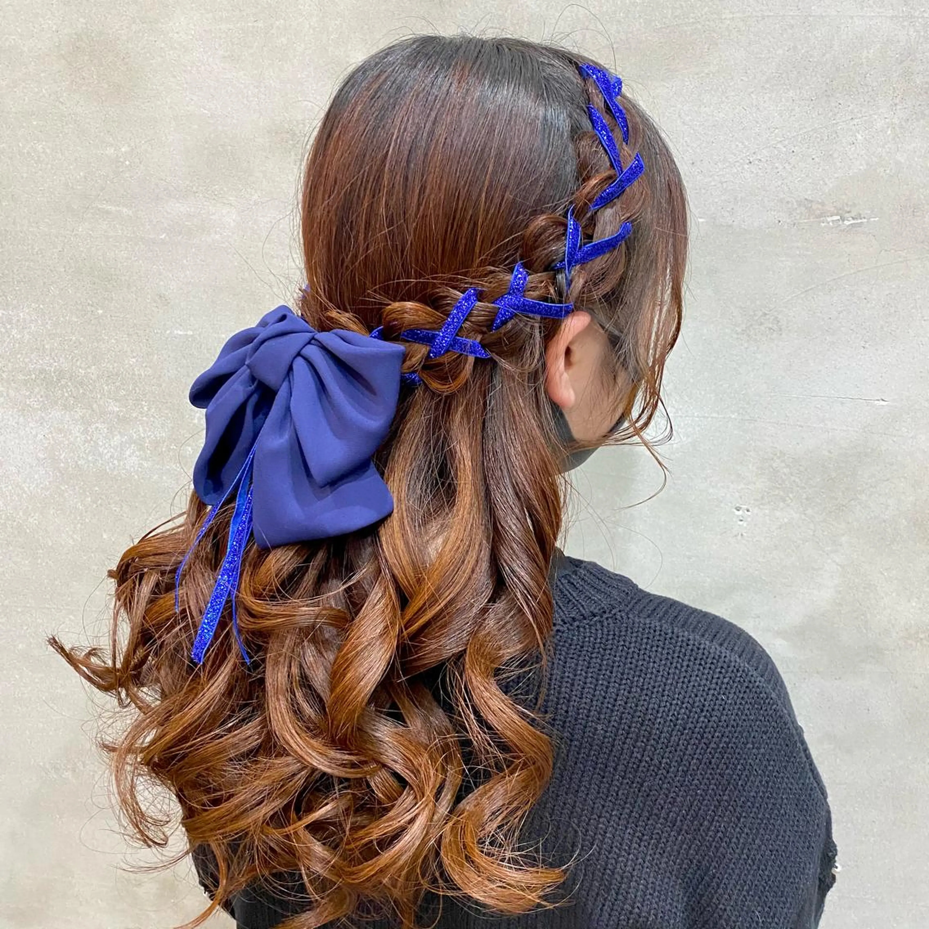 ロング まつパ・ヘアセット ♡Chinami♡のマツエク・マツパデザイン