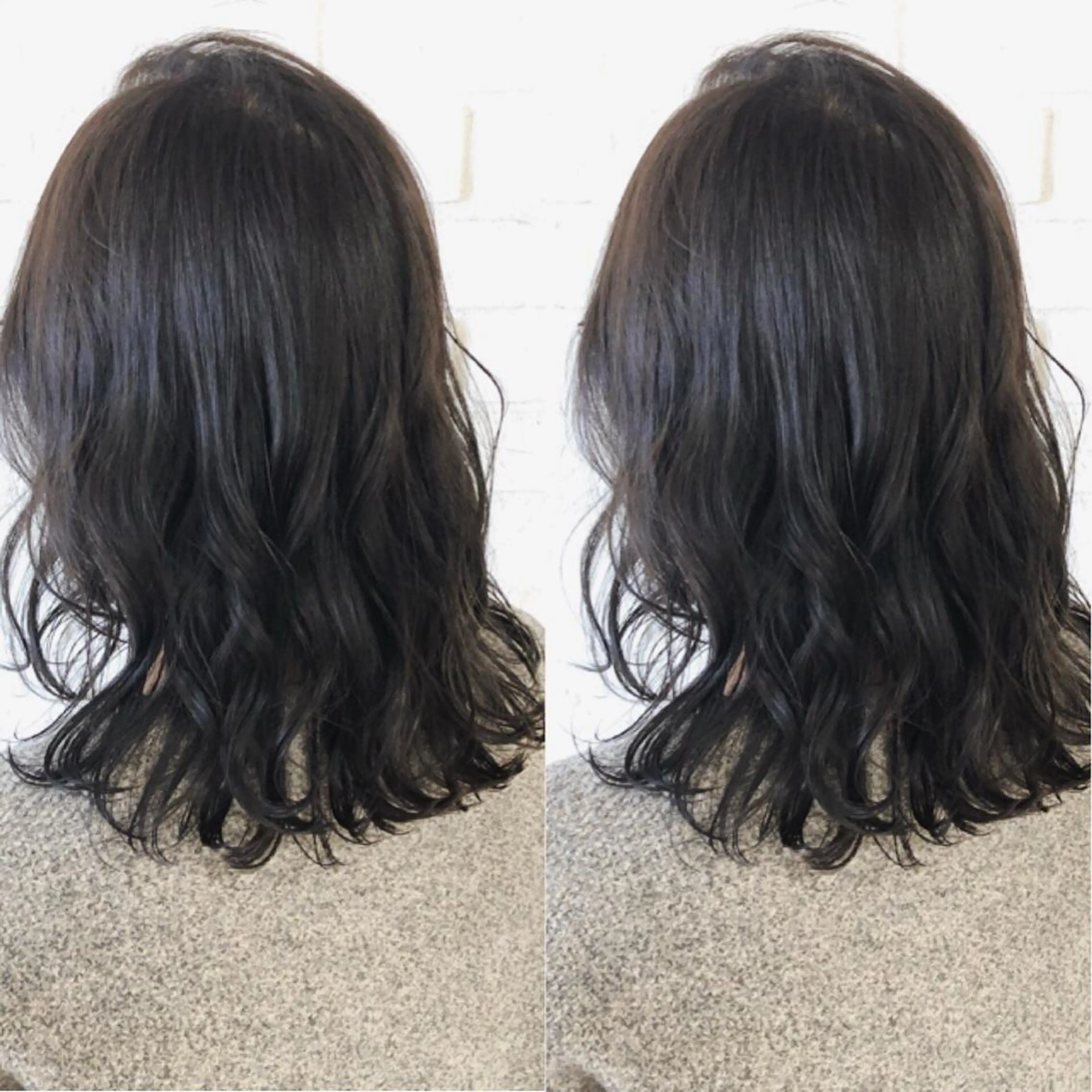 ミディアム カラー ヘアアレンジ 金子 富士のヘアスタイル
