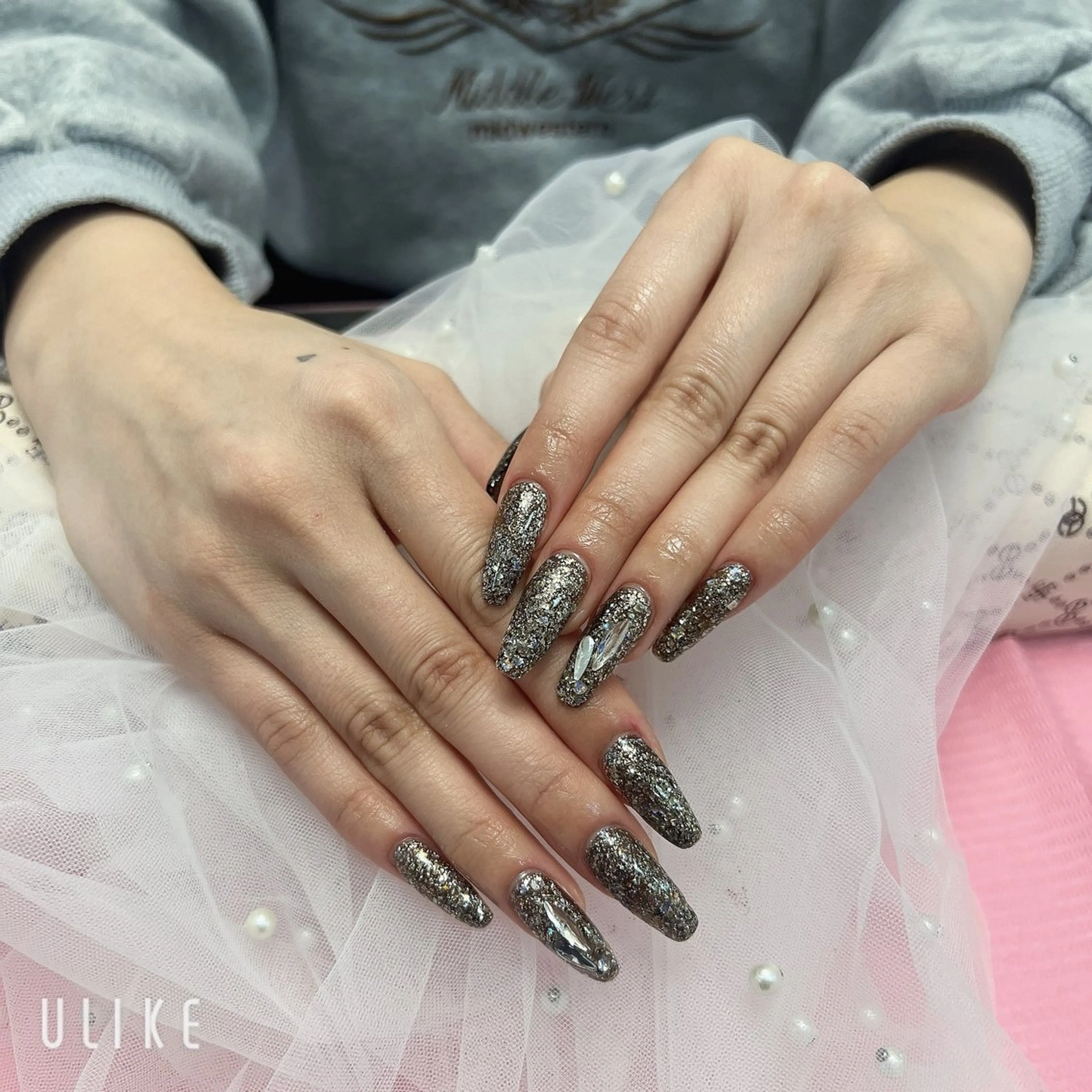 ネイル アートネイル チークネイル 成人式 長さ出し フットネイル ハンドネイル フットネイル ハンドケア YK Rinのネイルデザイン