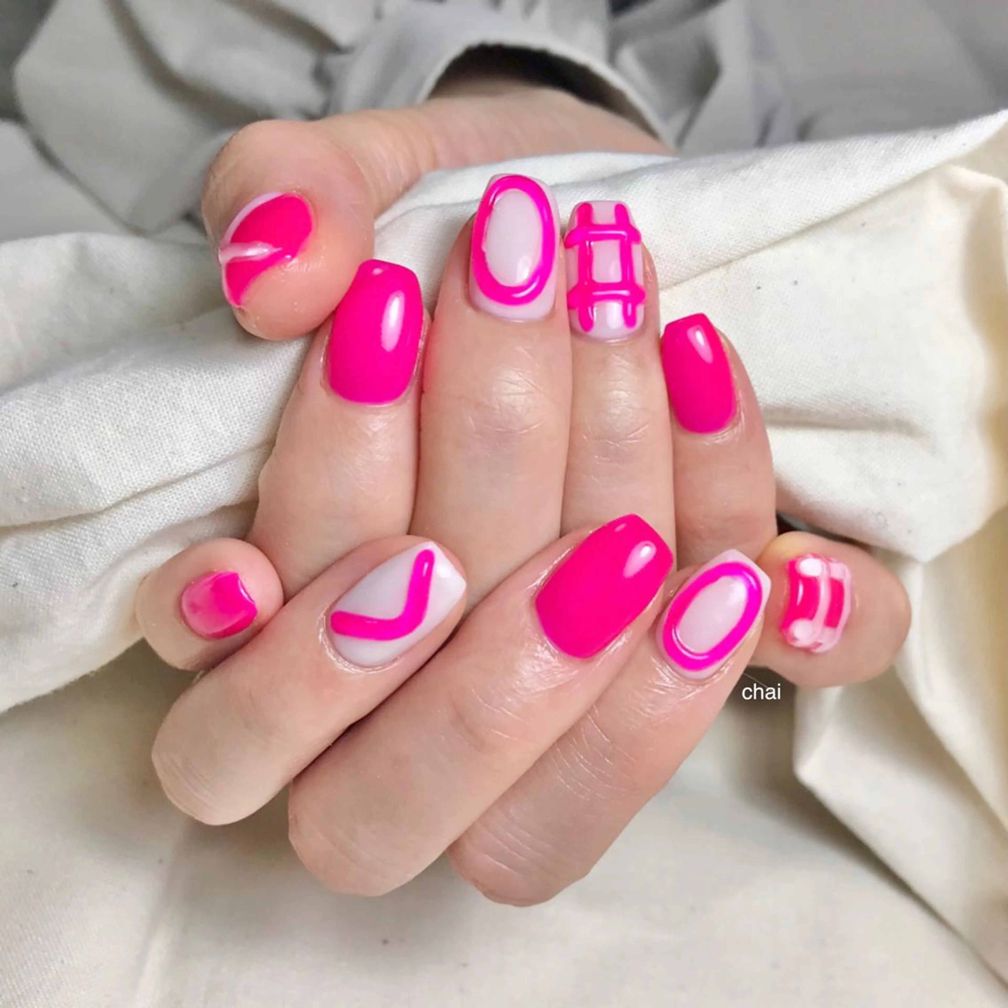 ネイル ハンドネイル 💅chainail _aiのネイルデザイン