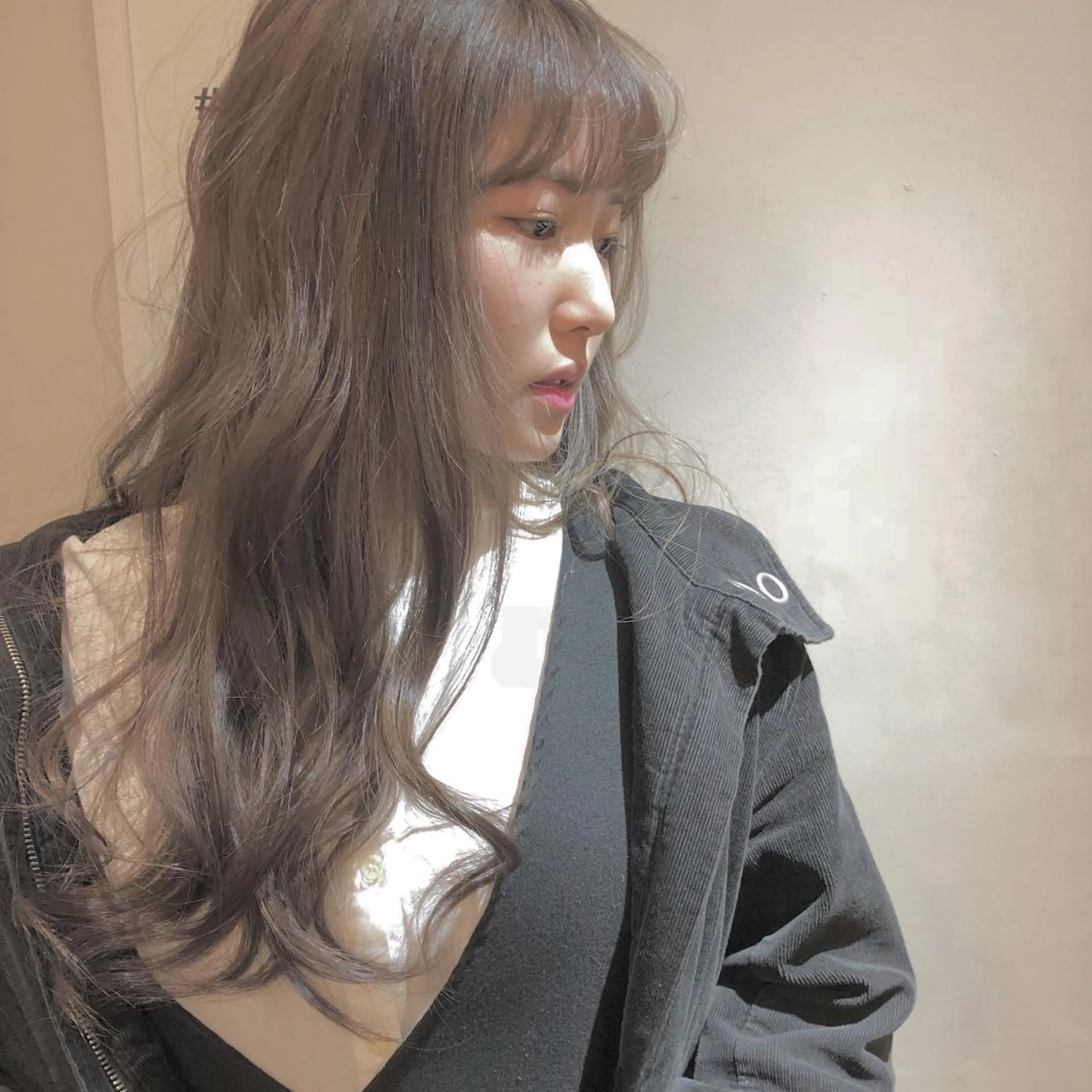 ロング カット ヘアカラー トリートメント 🌸ハイトーン 新田　廉 🌸のヘアスタイル