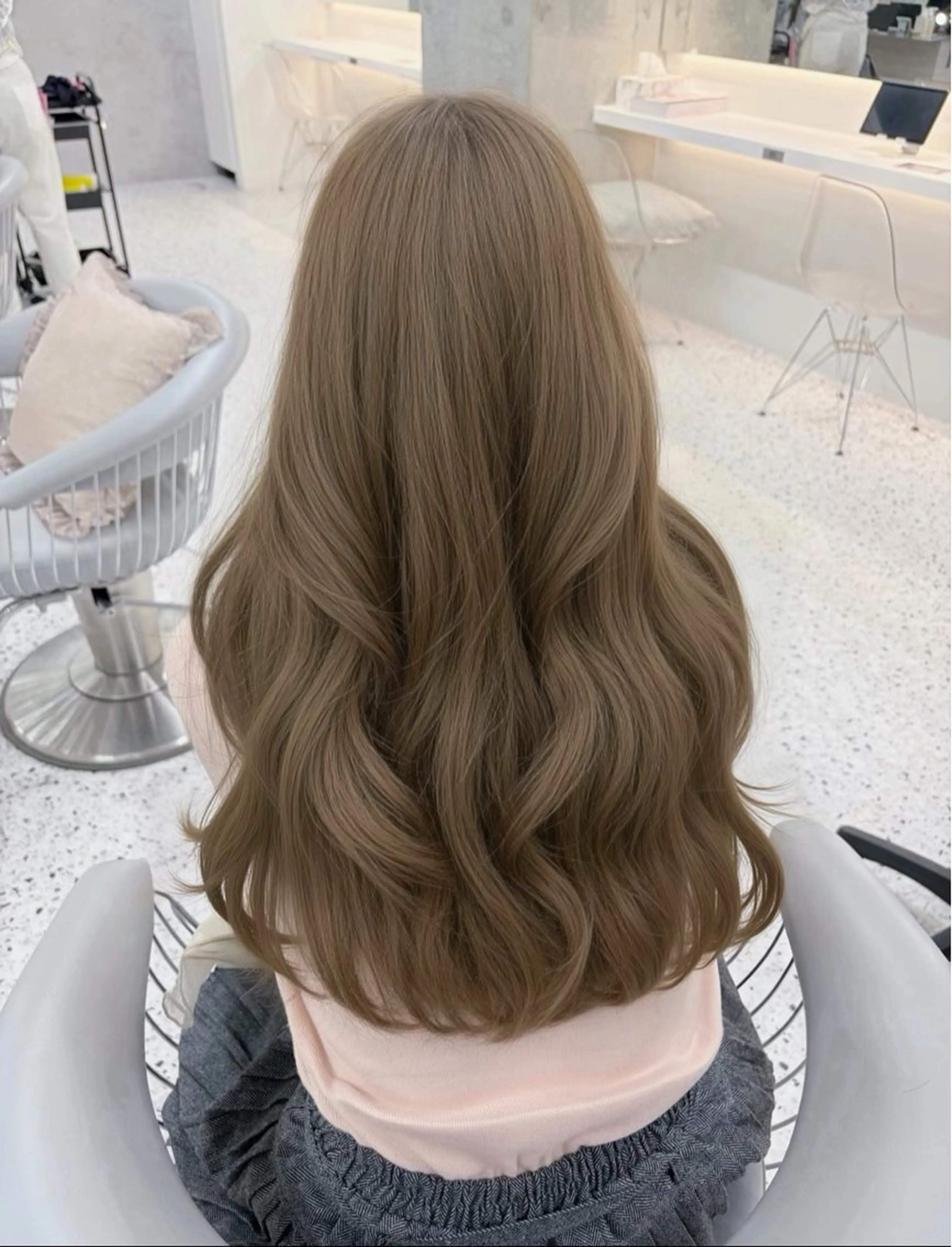 ロング カット ヘアカラー トリートメント 似合わせレイヤー / minami ⟡.·のヘアスタイル