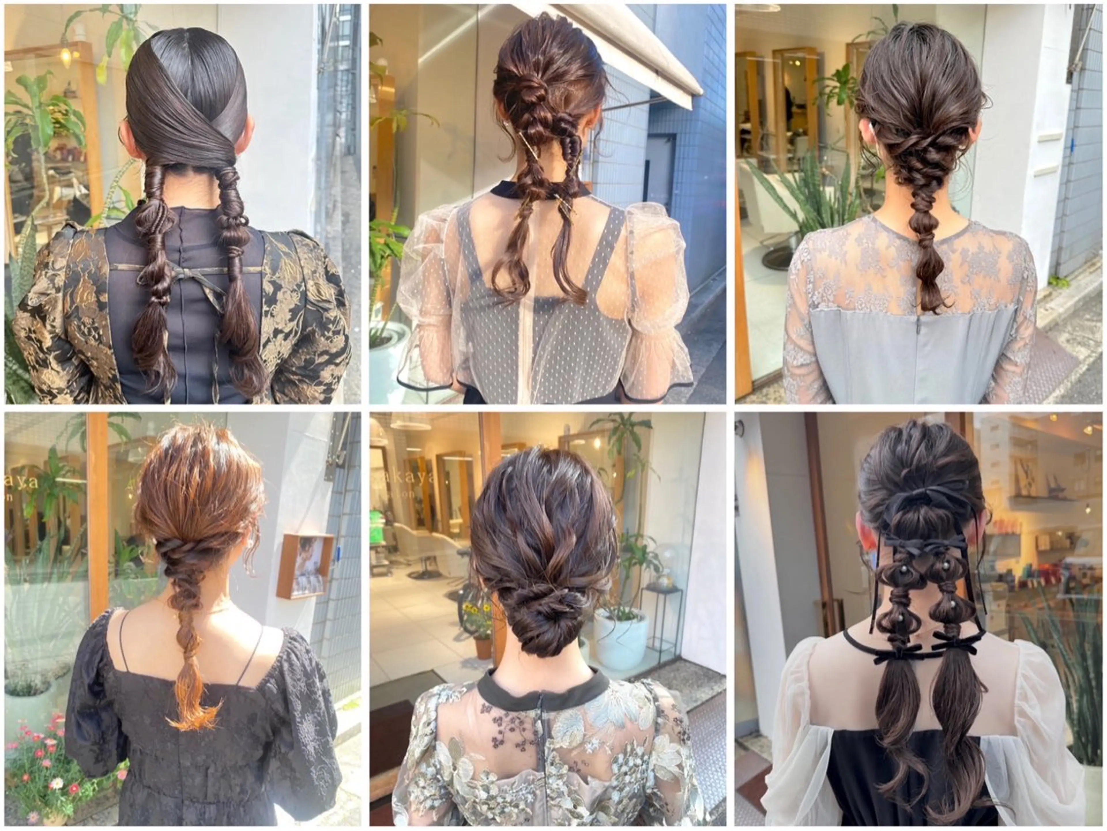 ヘアアレンジ 安永 涼のヘアスタイル