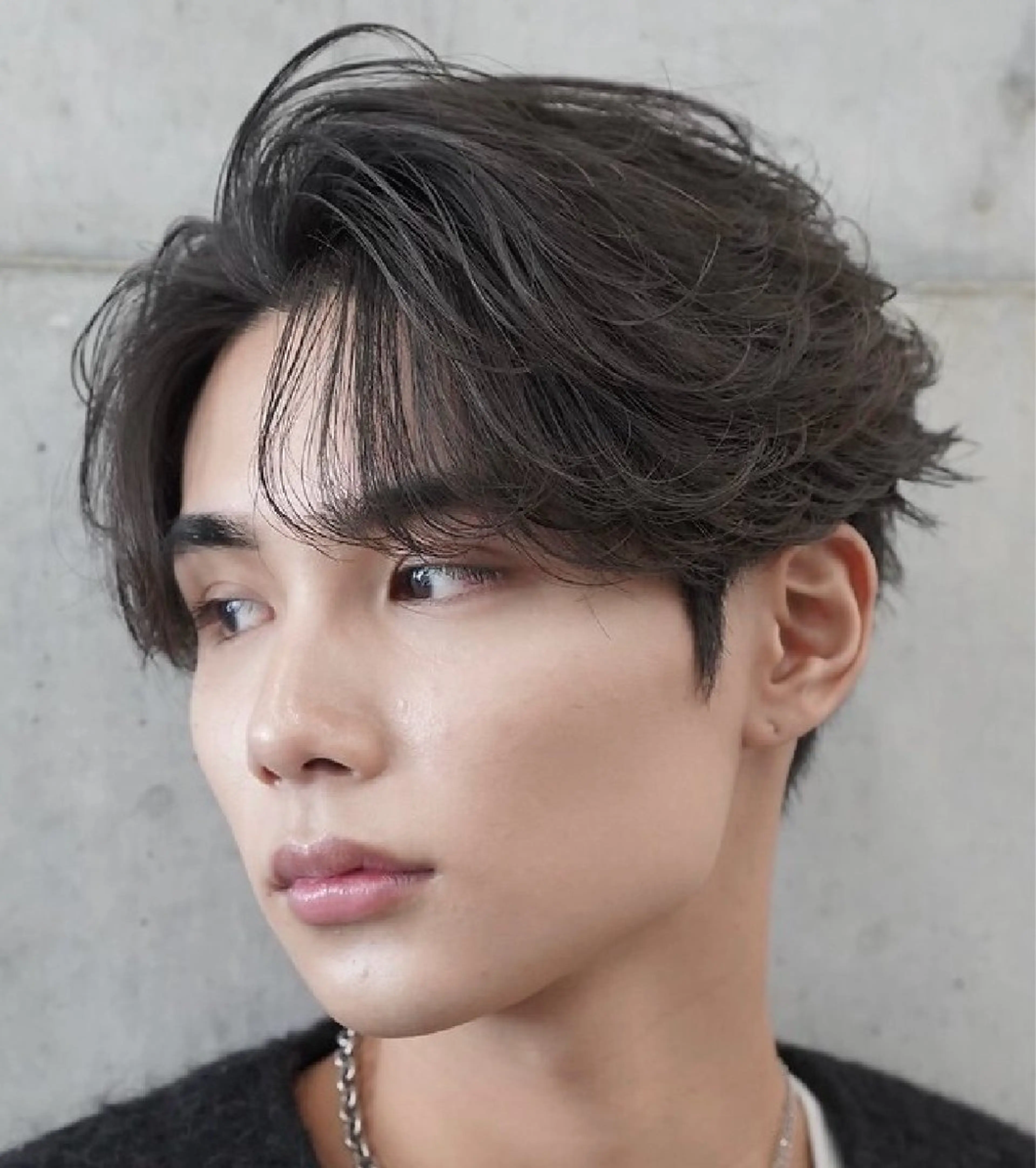 パーマ メンズ センターパート マッシュ メンズパーマ プードルパーマ メンズツイストパーマ カット パーマ トリートメント 仙台波巻きパーマ/ fifth/遠藤楓雅のヘアスタイル