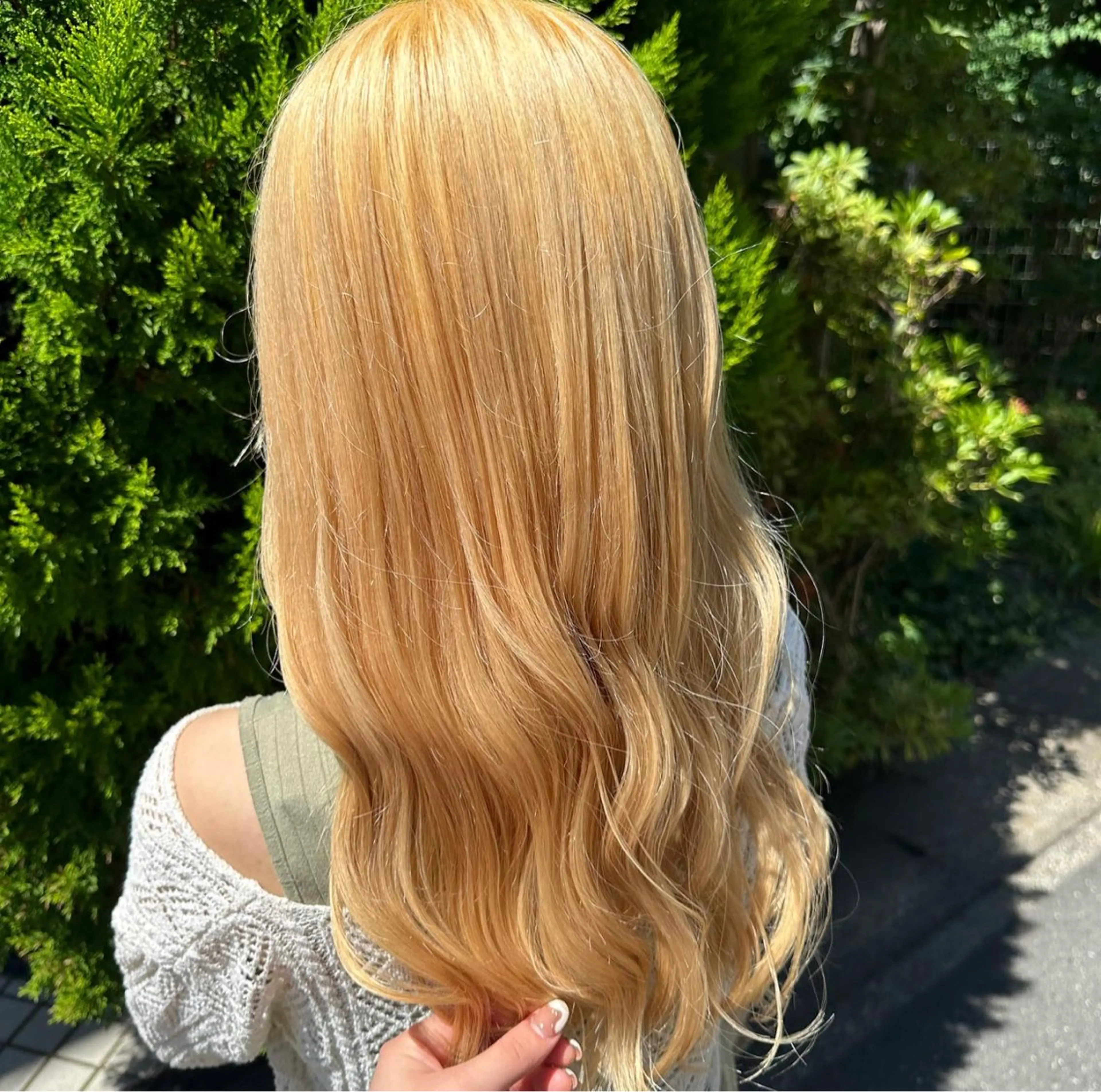 縮毛矯正／ダブル カラー／はづき☘️のヘアスタイル