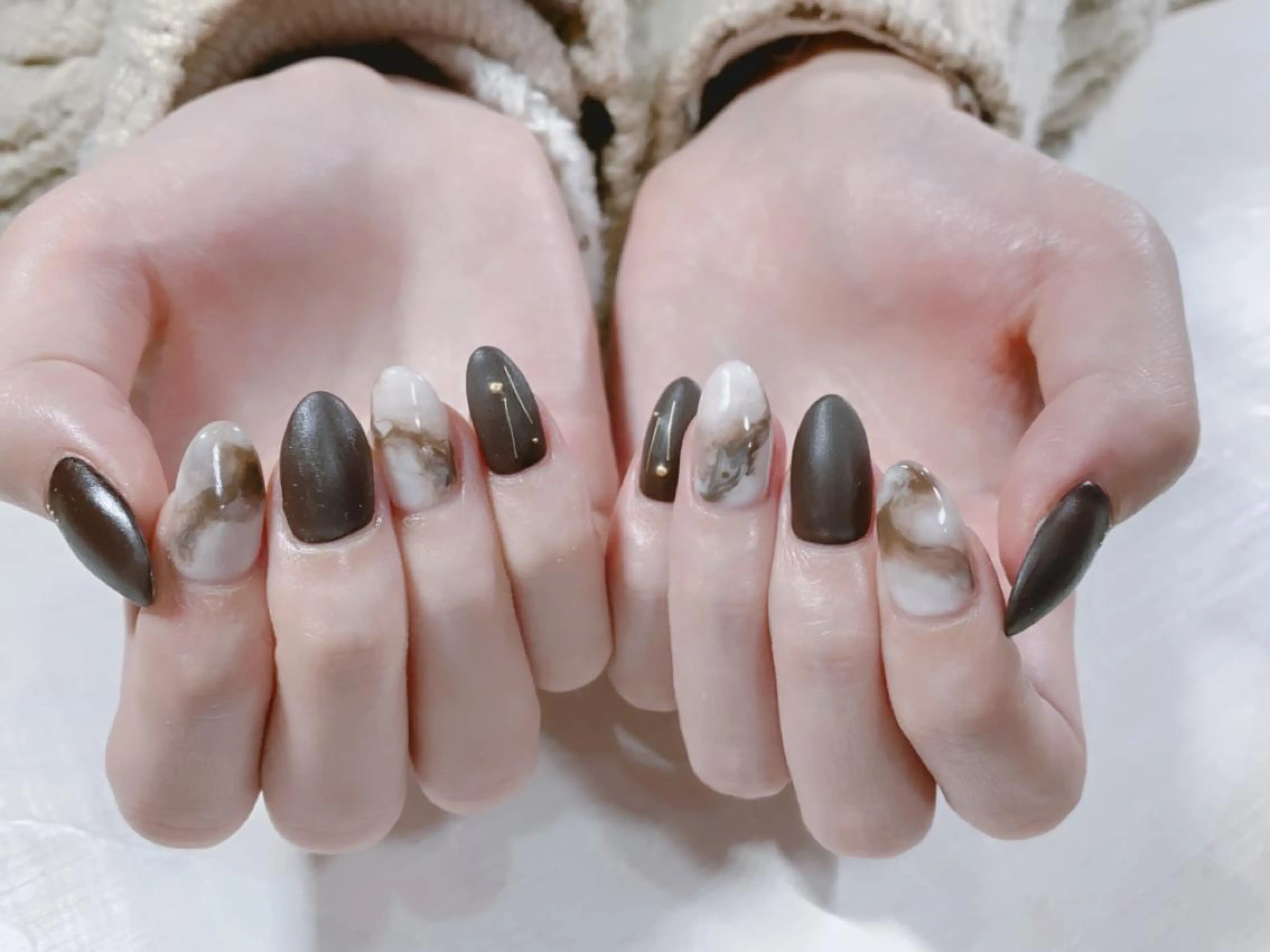 ロング カラー ネイル アートネイル ジェルネイル マットネイル スカルプネイル atelier la vita所属・lavita. mimuraのネイルデザイン