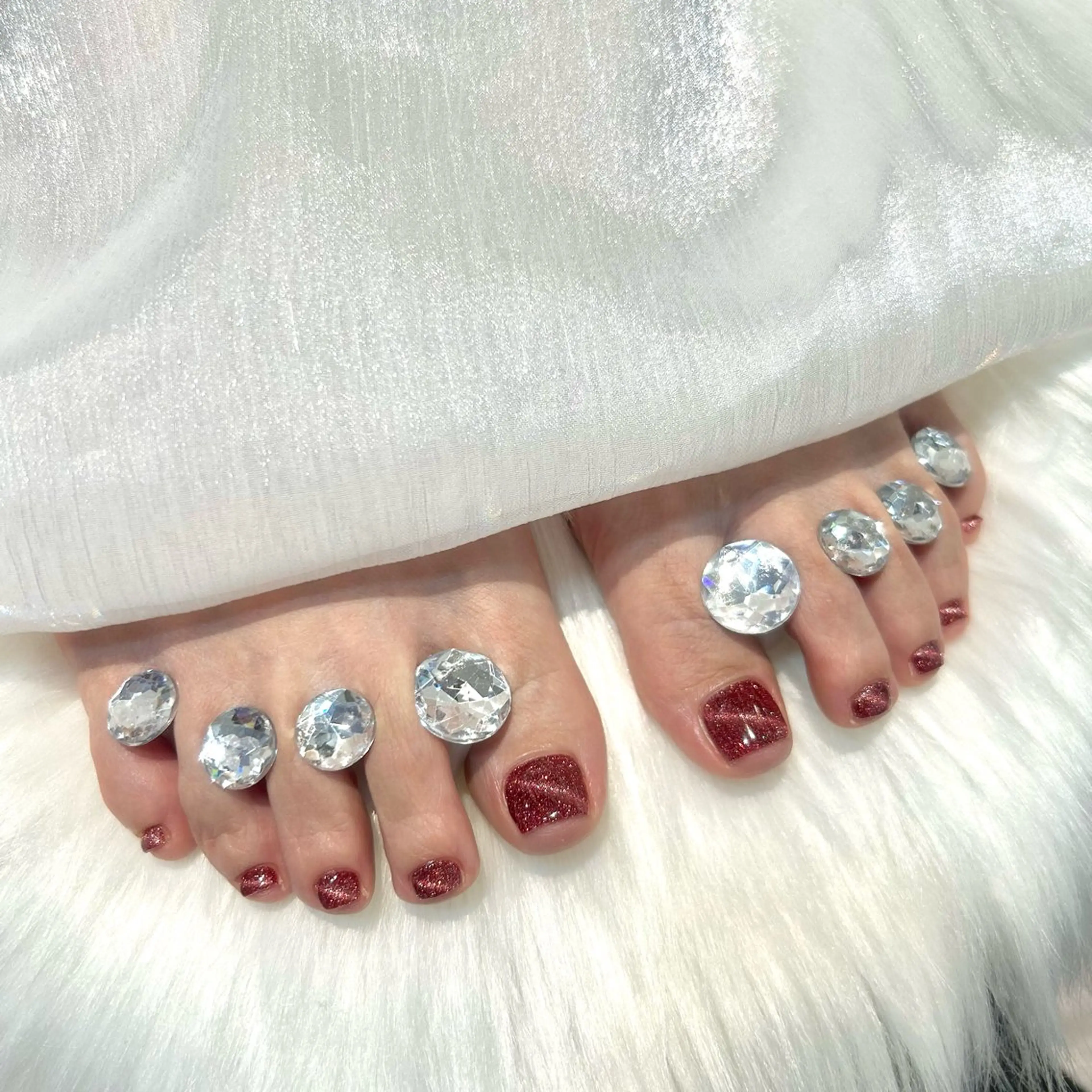 ネイル フットネイル WISTERIA reikaのネイルデザイン