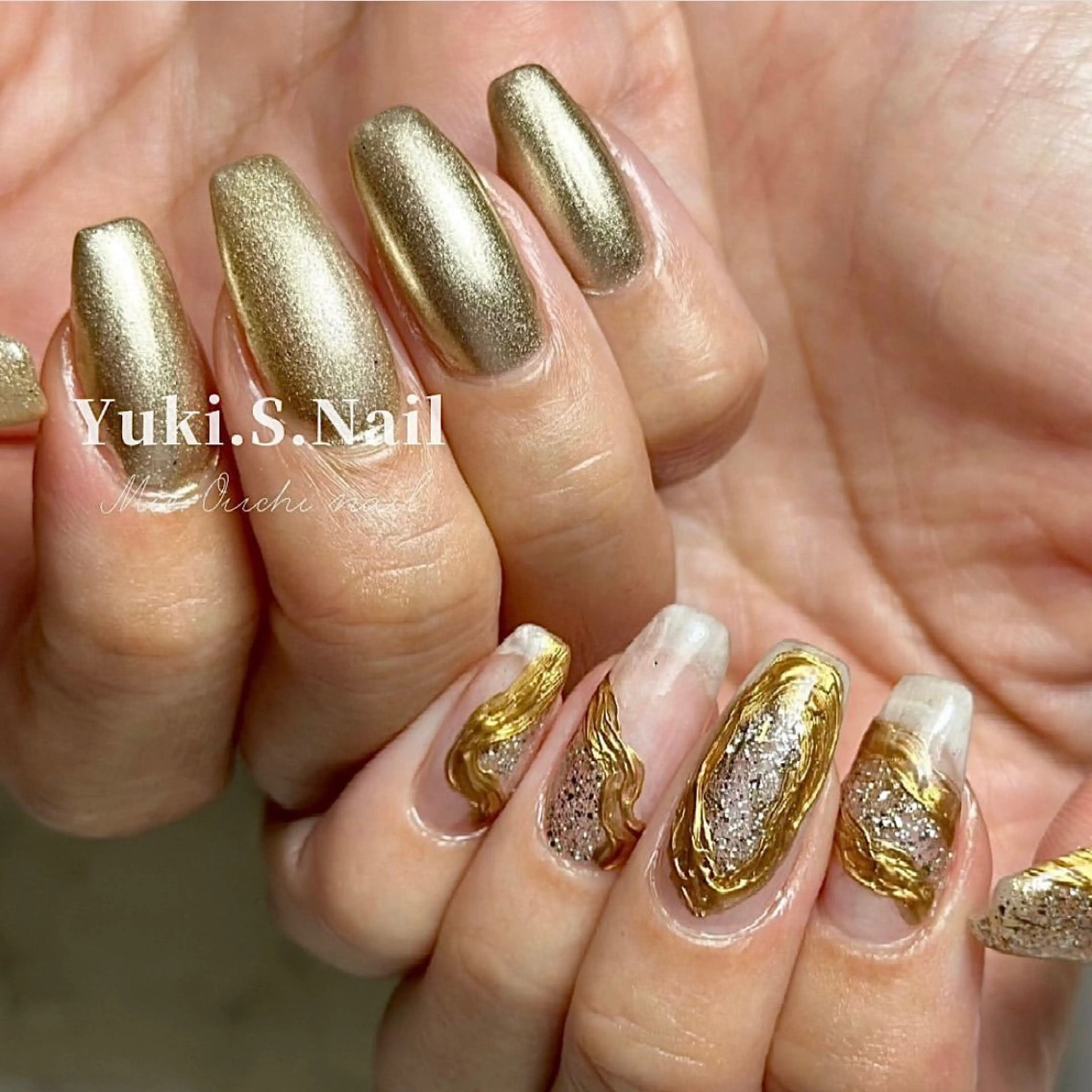 ロング Yuki S.Nailのネイルデザイン