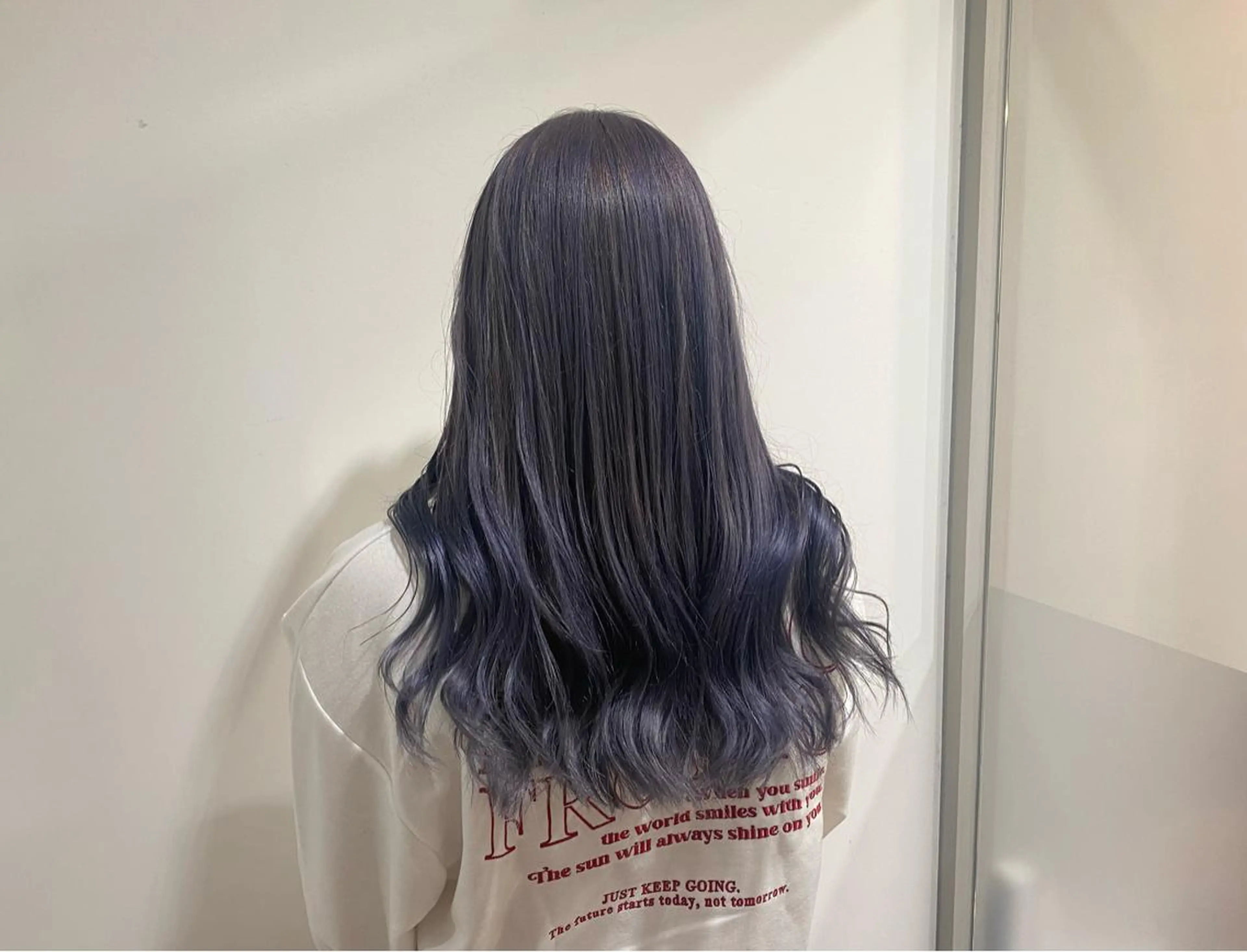 ロング たなか もえなのヘアスタイル