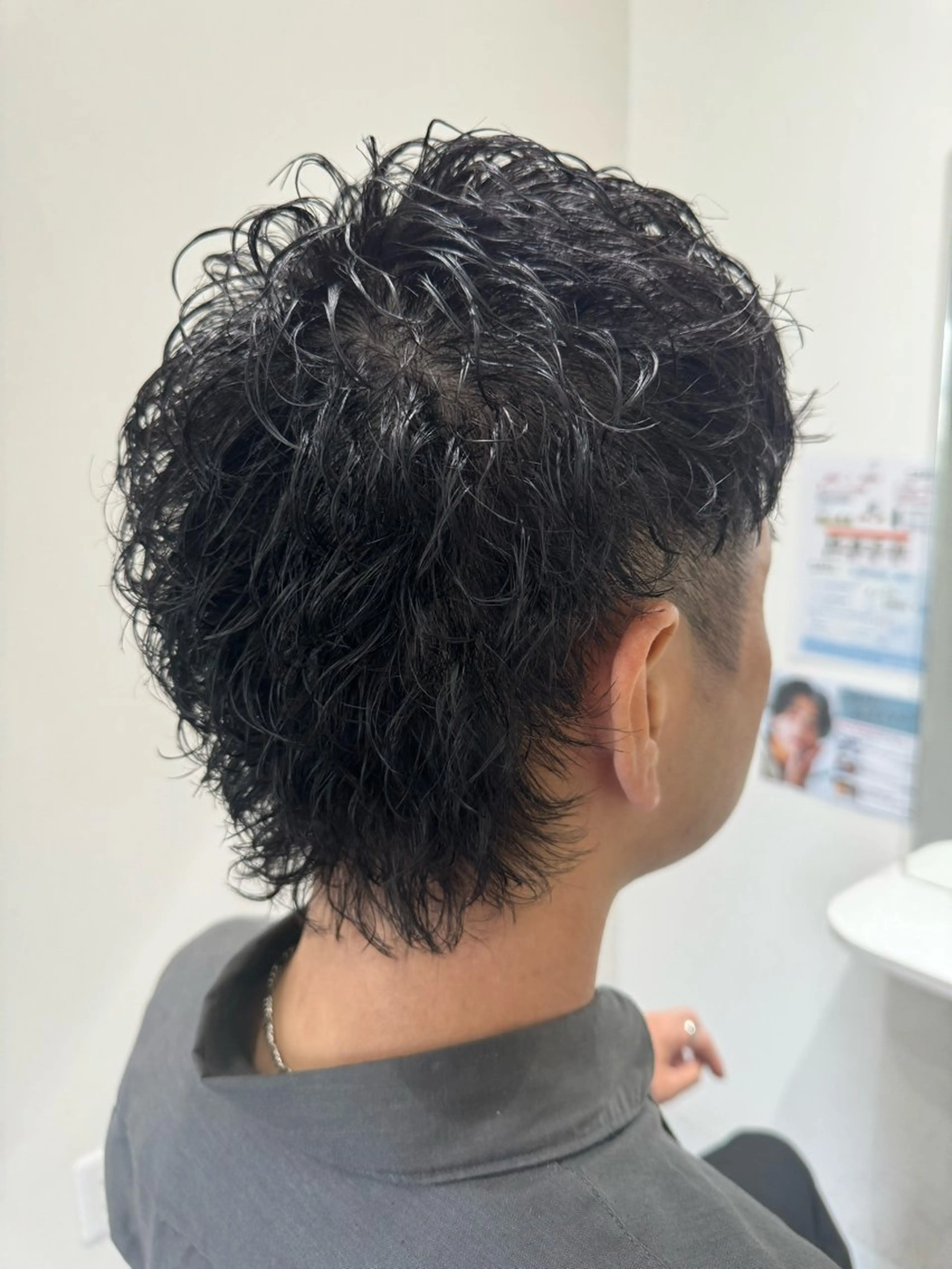 ショート パーマ メンズ メンズ特化美容師 若林陸のヘアスタイル