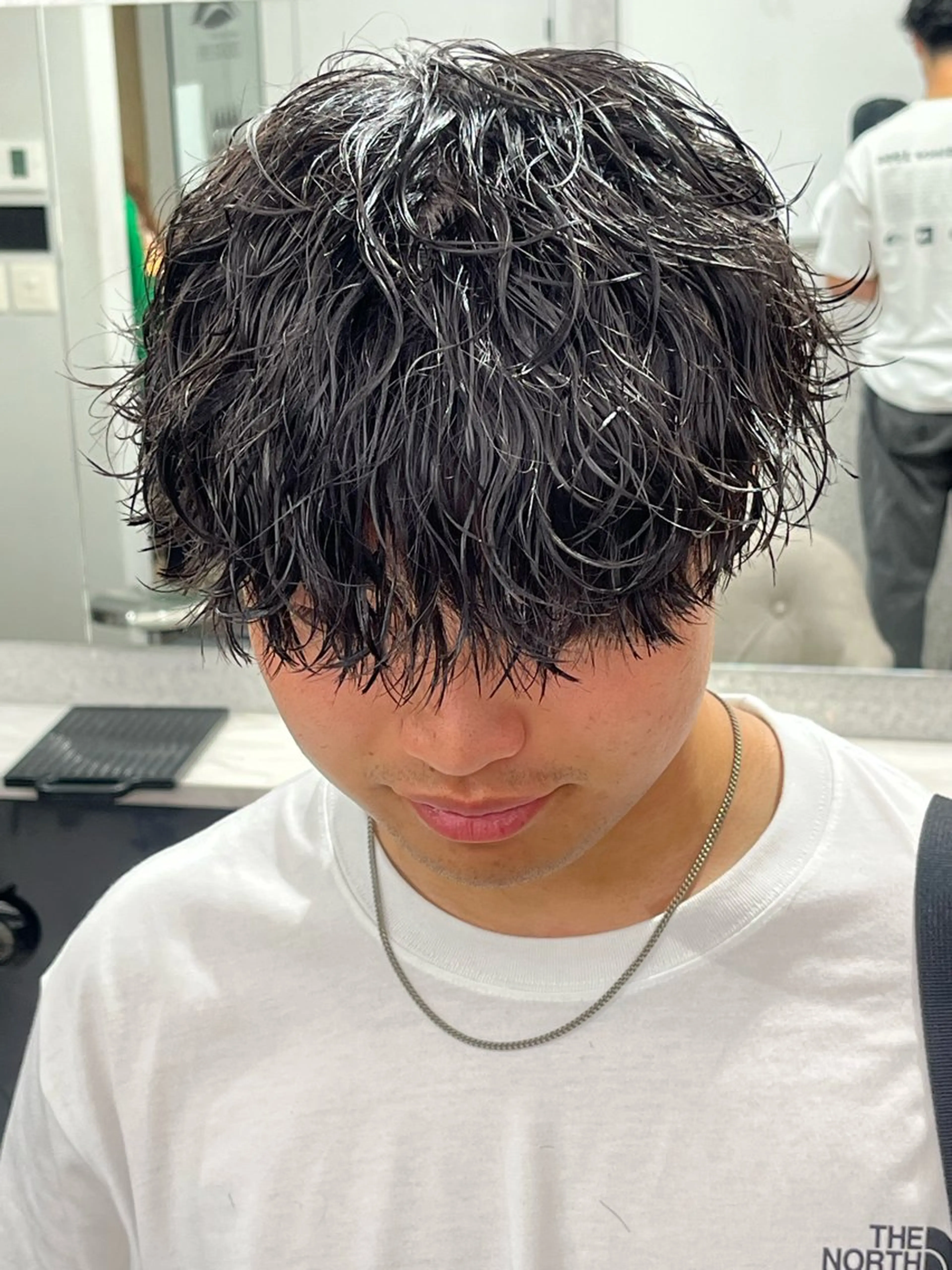 パーマ メンズ カット パーマ 🍐シャドウパーマ メンズ特化/守岡🍐のヘアスタイル