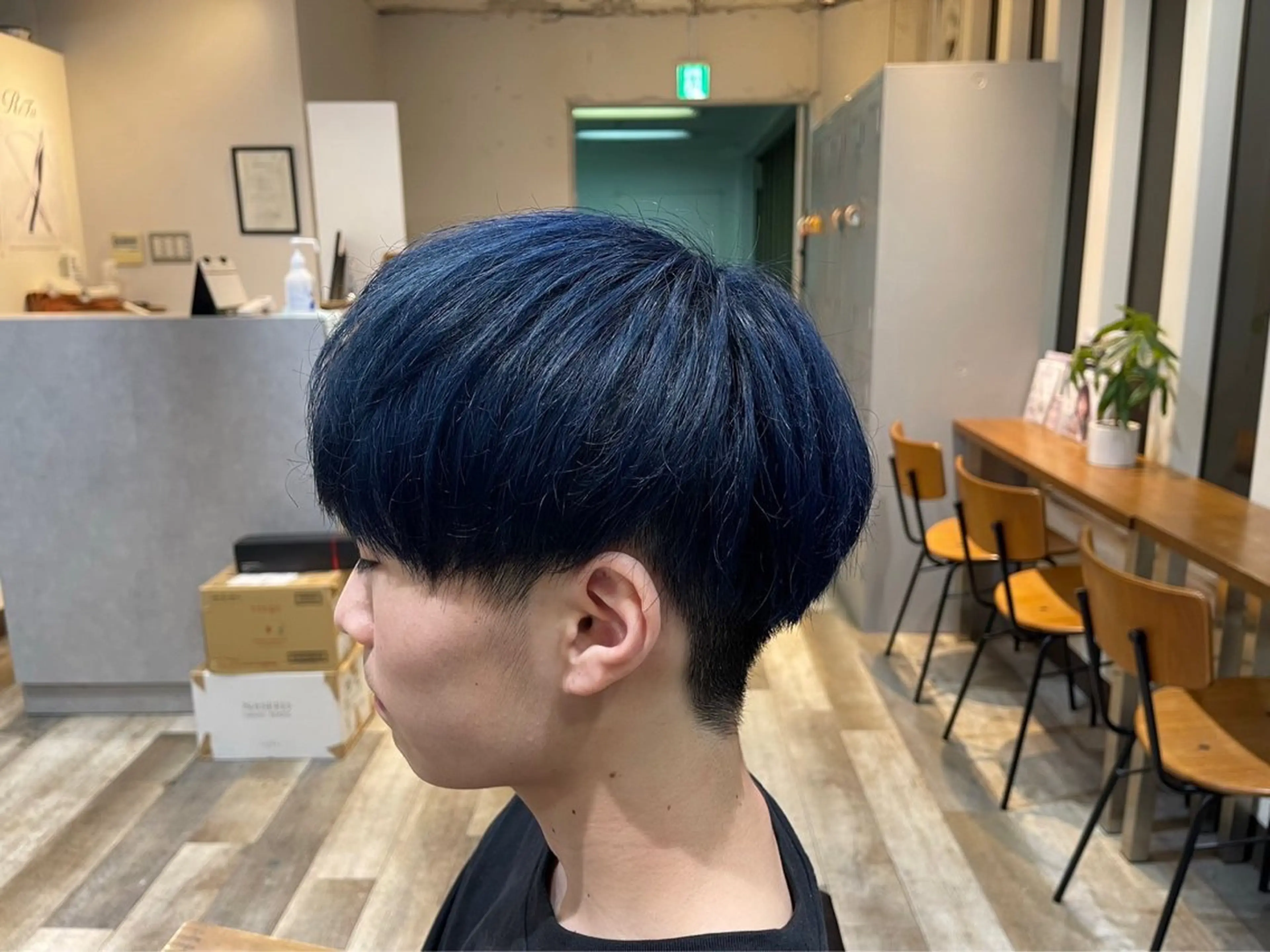 メンズ ブリーチ守口 rikiyanのヘアスタイル
