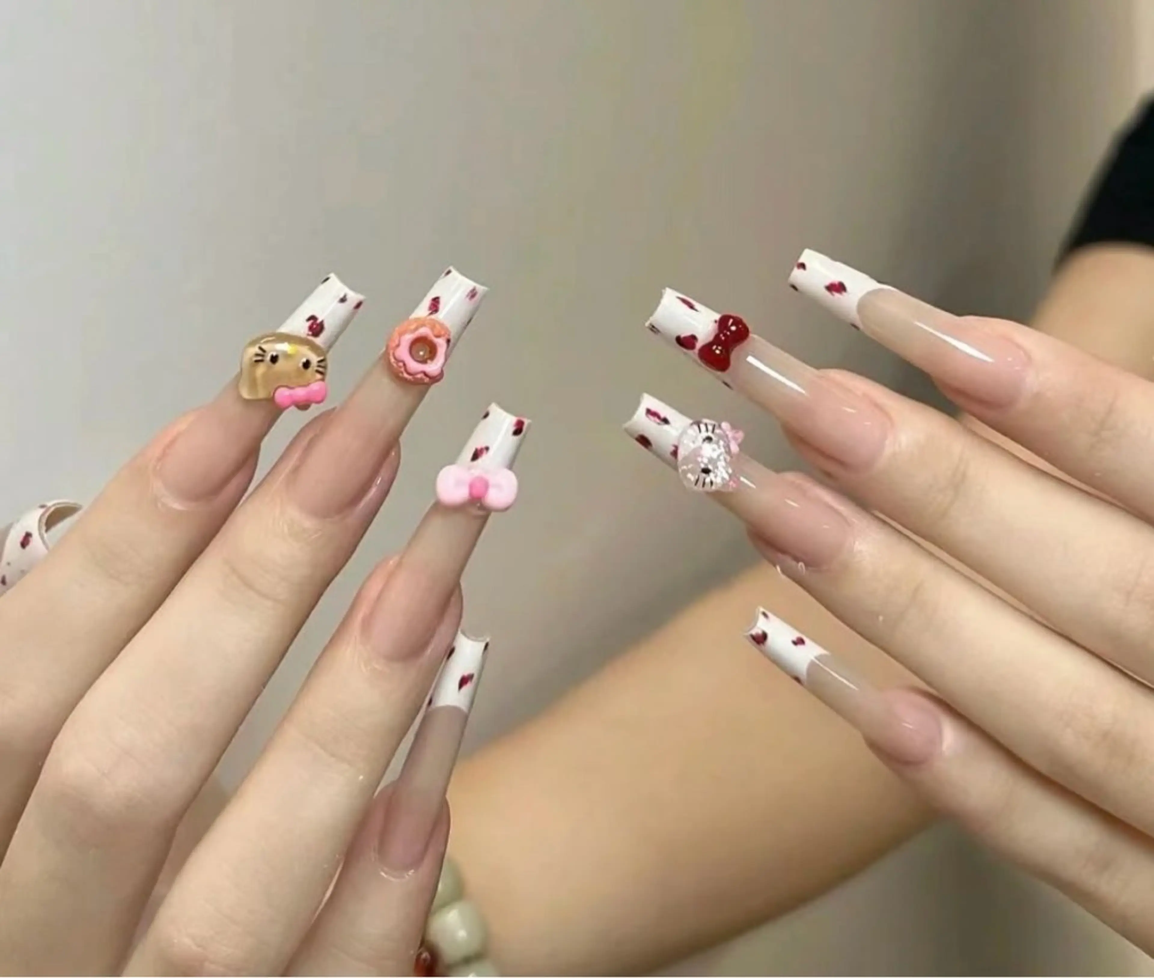 ネイル 持ち込み ハンドネイル B·U Nail大宮 長さだし専門店のネイルデザイン