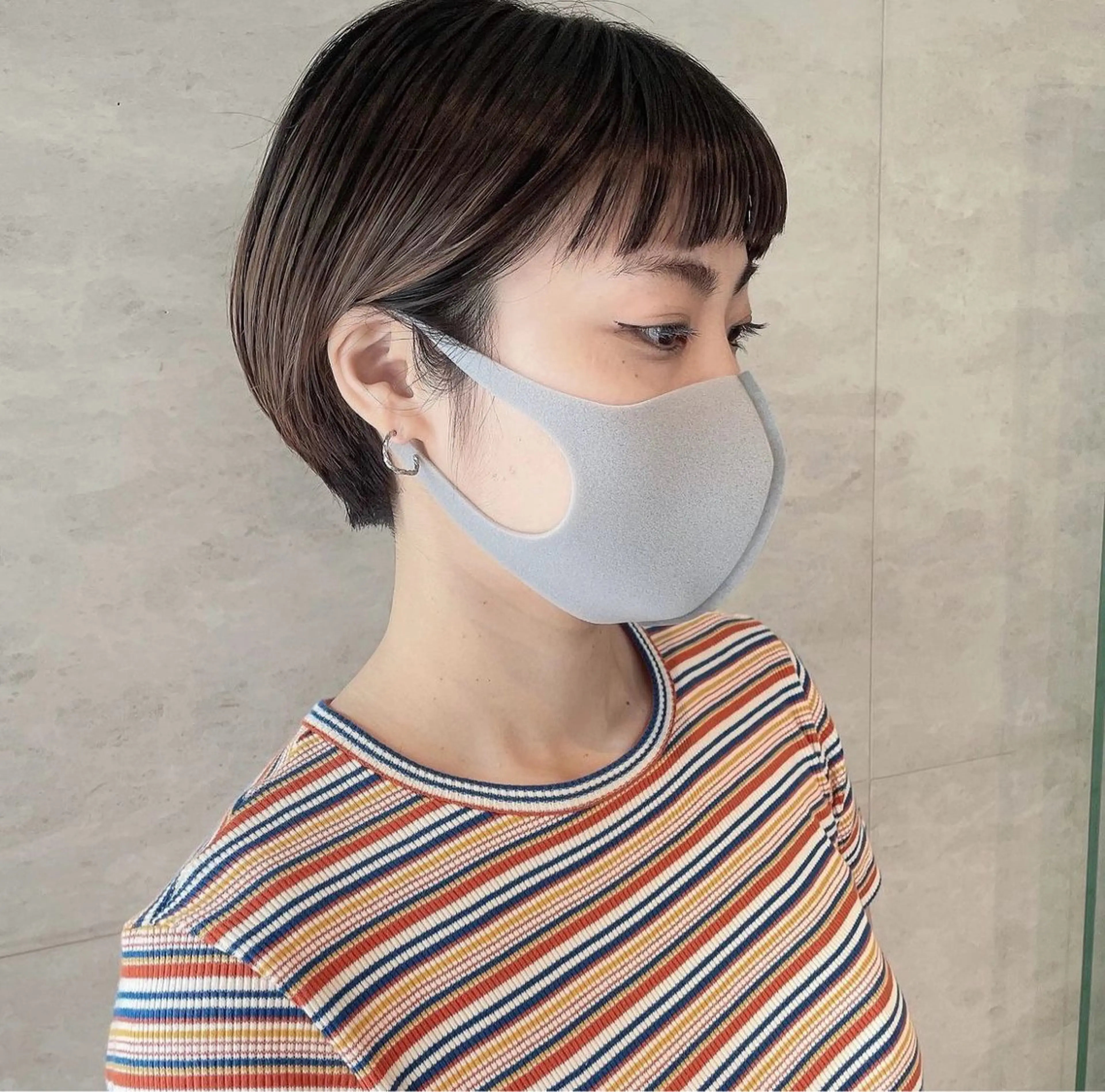 ショート カラー 🫧透明感カラー🫧 古川穂果のヘアスタイル