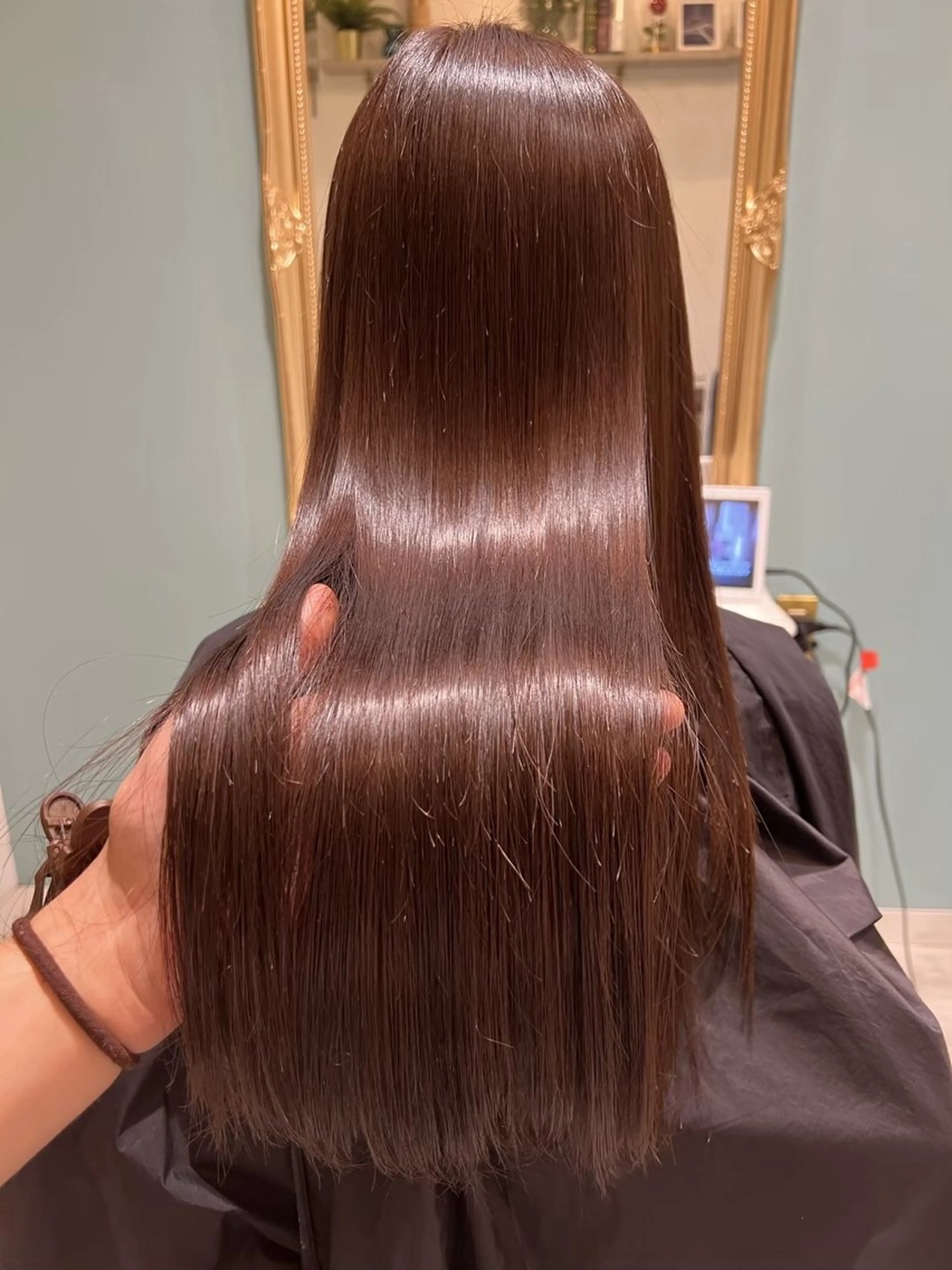 ロング カラー 髪質改善 柔らか質感/髪質改善 ⚡️Ren⚡のヘアスタイル