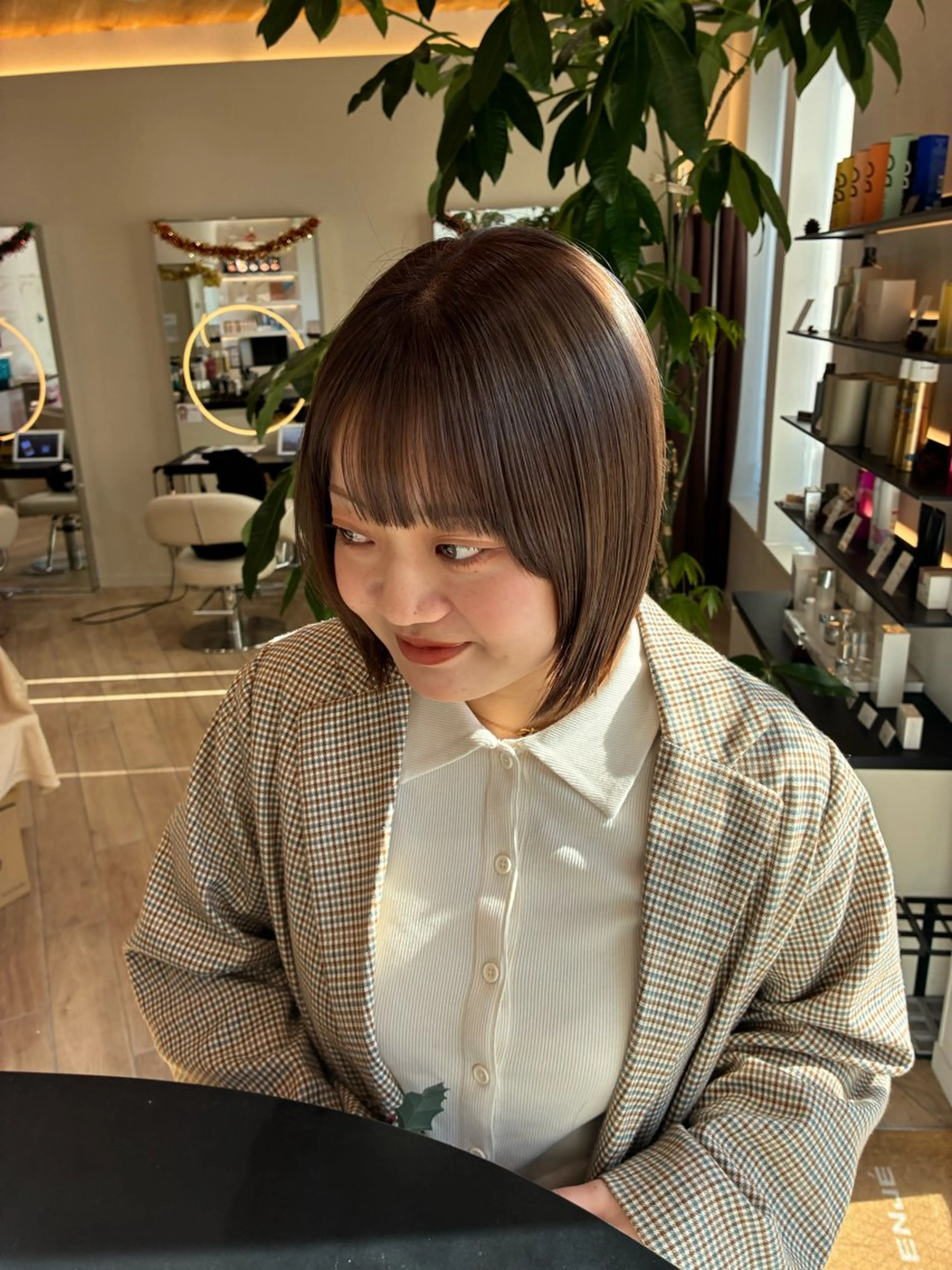 カラー 👩🏽‍🦱✨ボブ /パーマ/layerのヘアスタイル