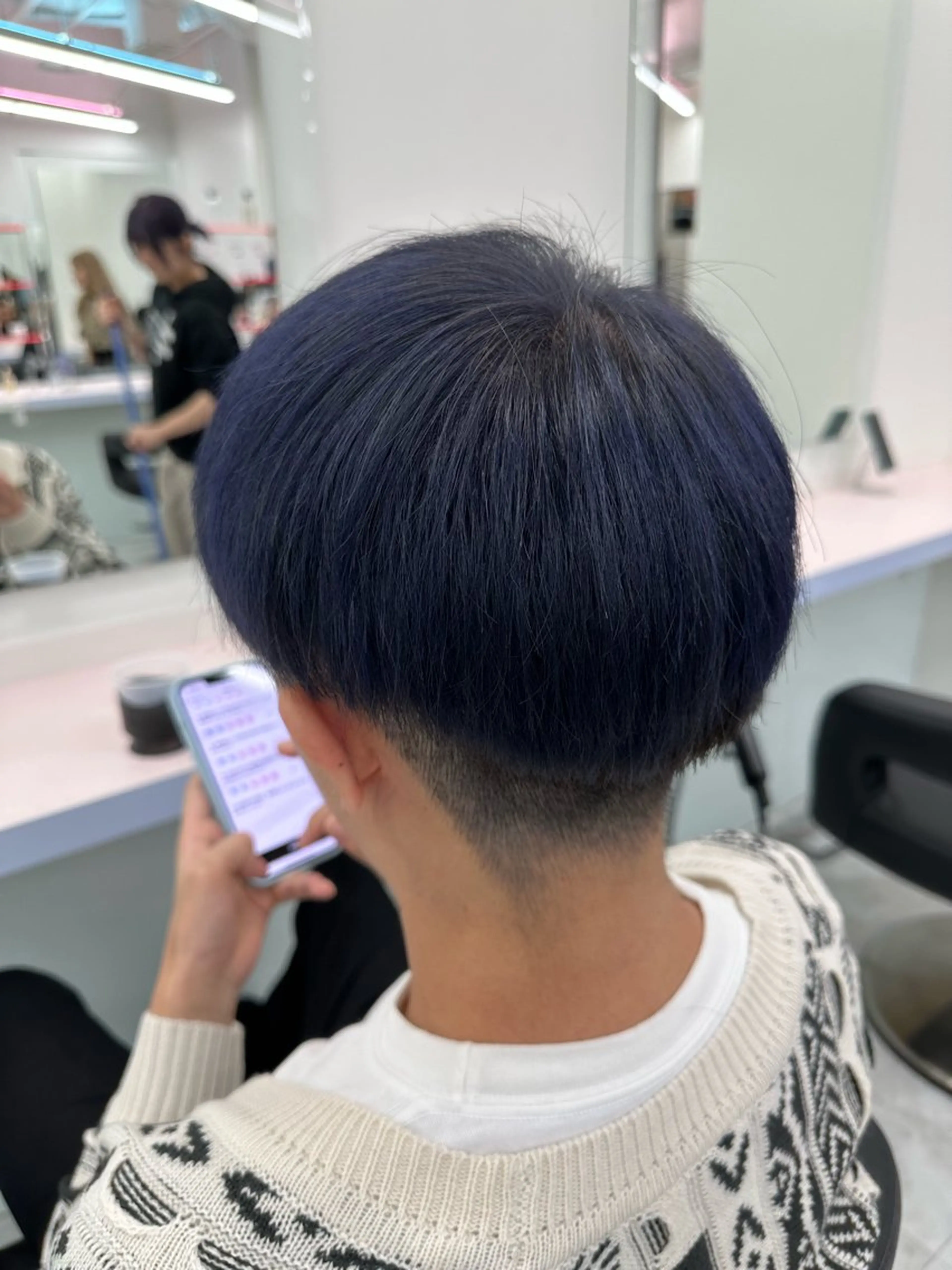 メンズ 🤍透明感カラー🤍 似合わせ🤍AINEのヘアスタイル