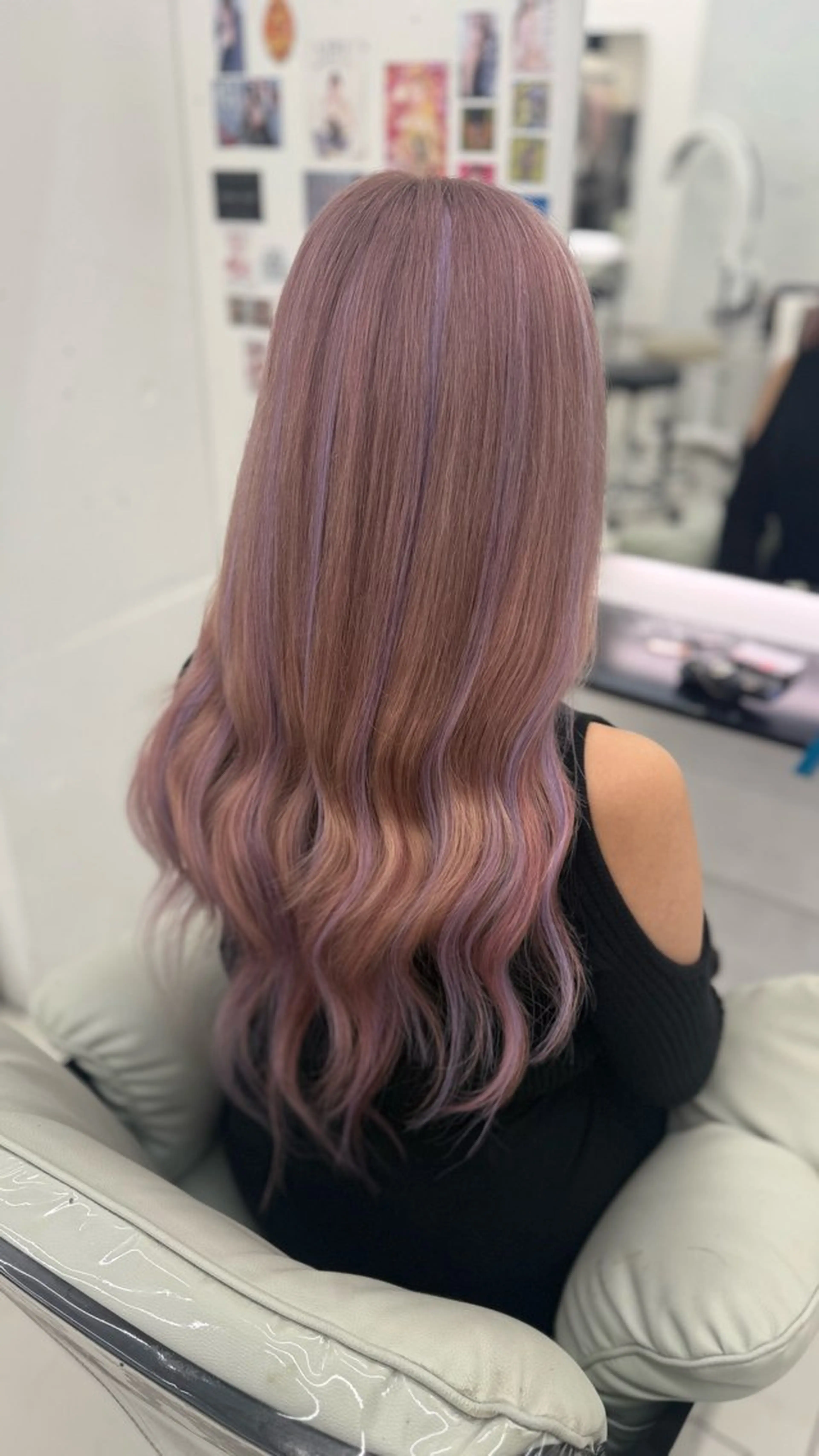 ロング エクステ 大古 楓のヘアスタイル