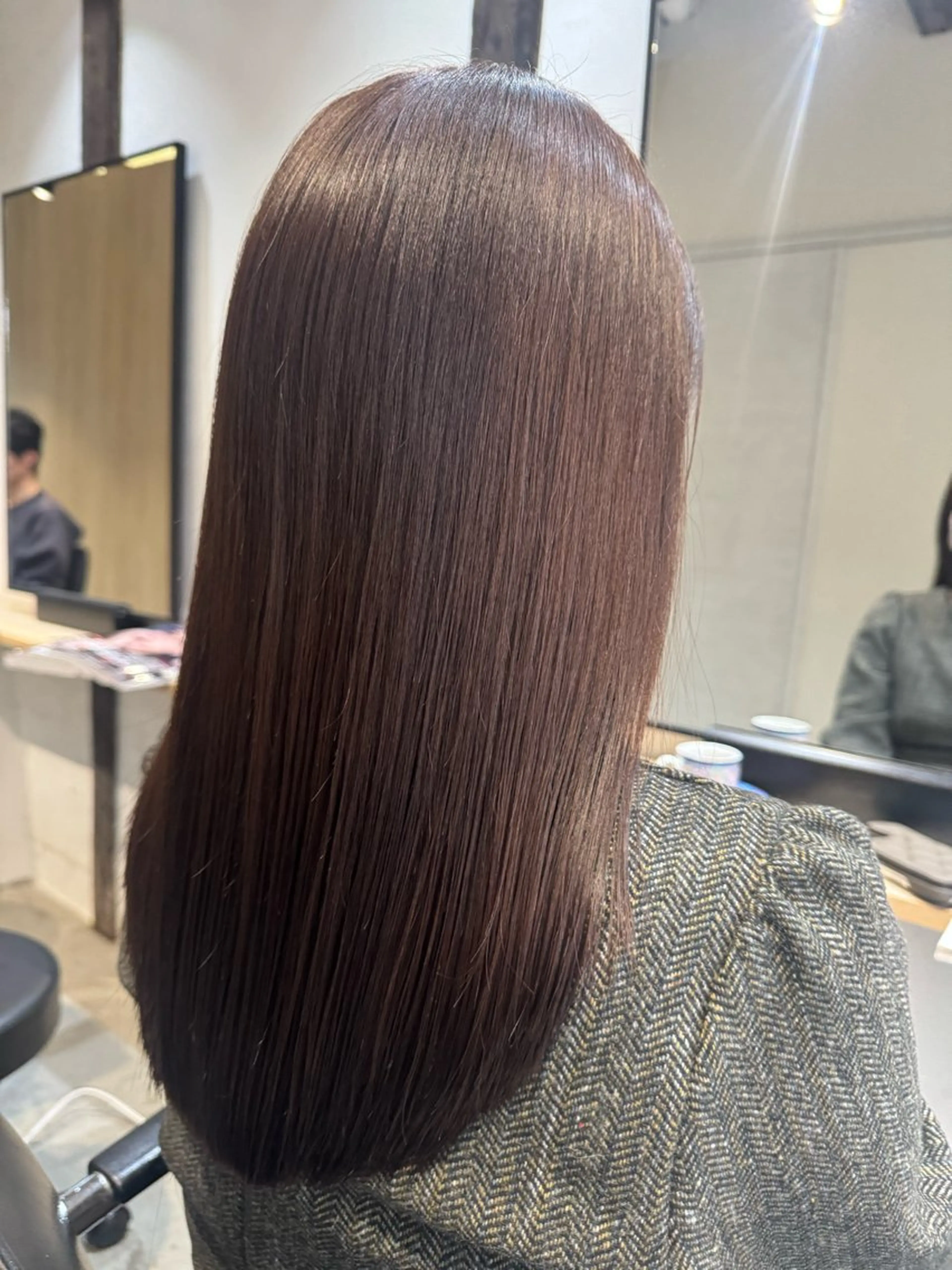 ロング ヘアカラー トリートメント 艶カラー 🩵NATSUKIのヘアスタイル