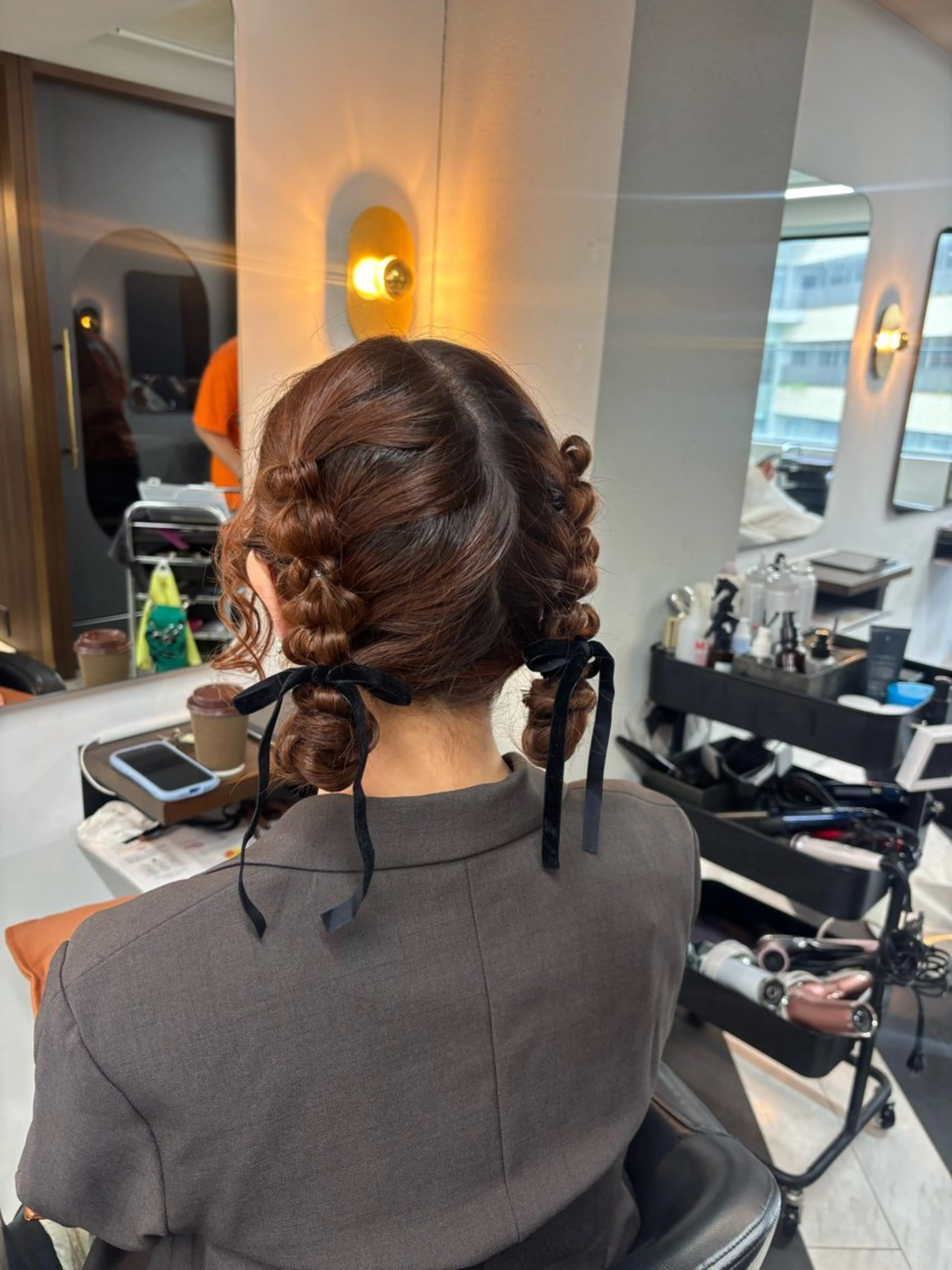 ロング ヘアアレンジ ヘアセット 🦄艶髪育毛🌟毛髪 診断/セット/駒井のヘアスタイル