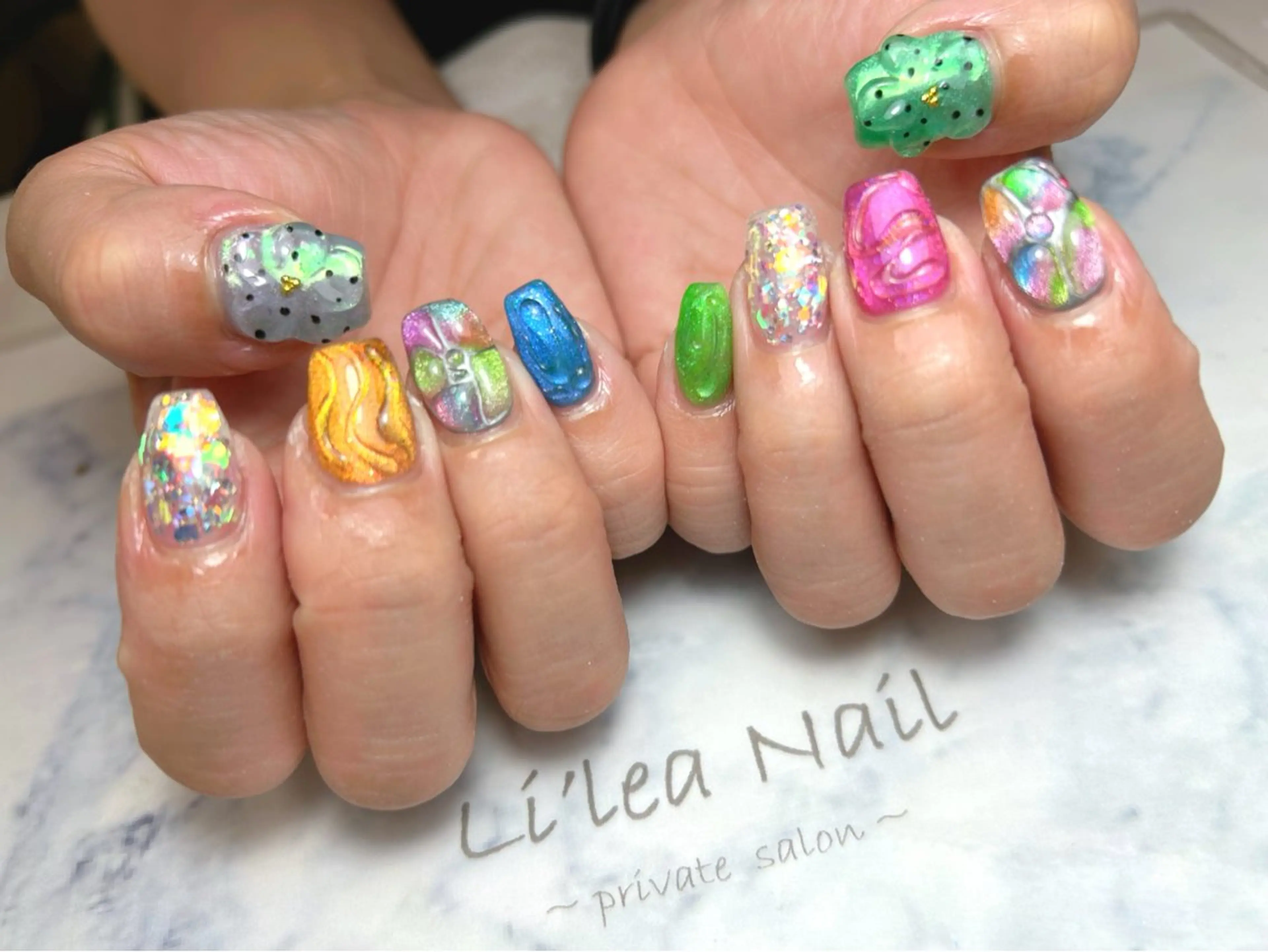 ネイル Li'leaNail AINAのネイルデザイン