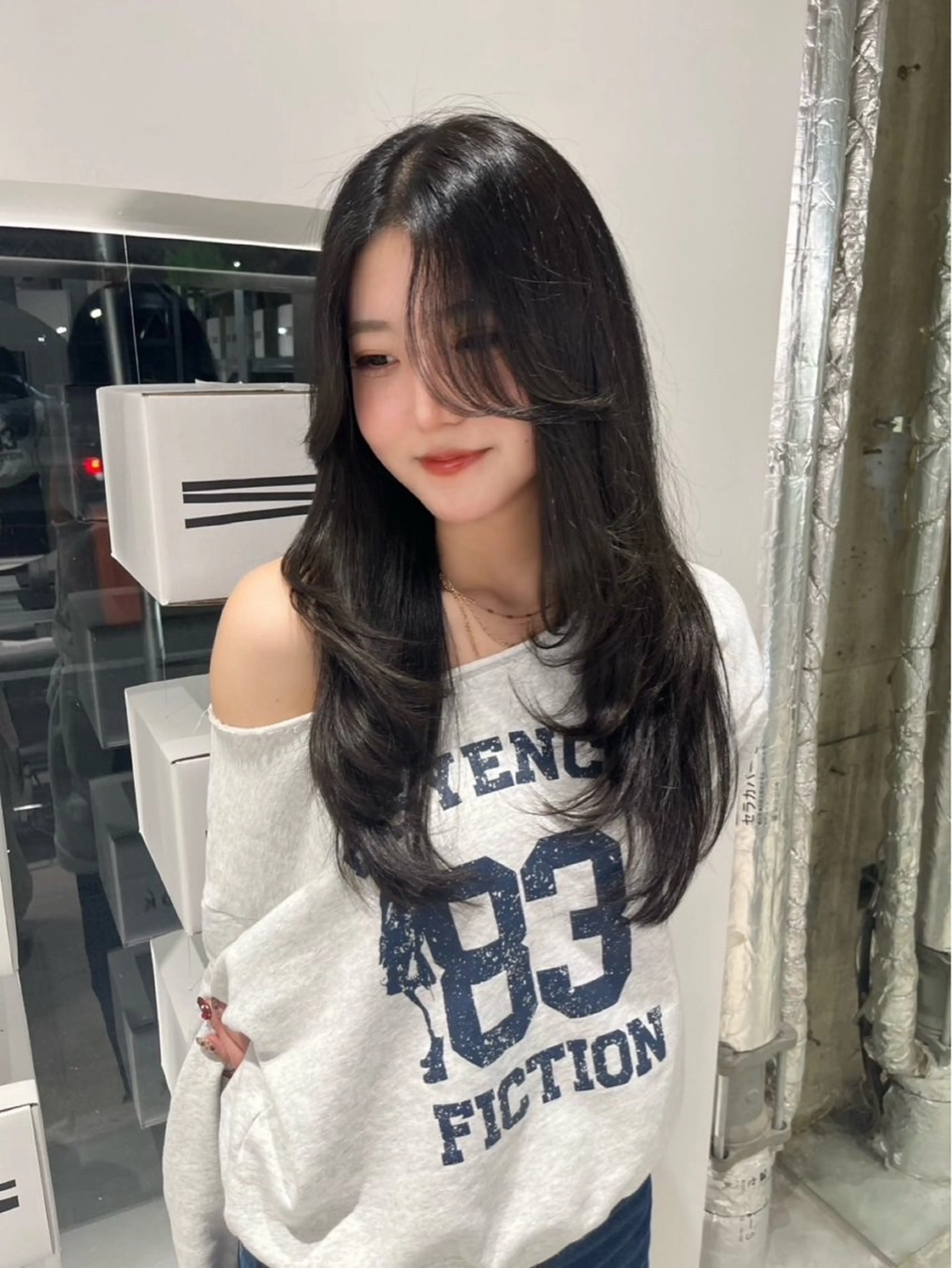 ロング カラー カット ヘアカラー nanase / レイヤーカットのヘアスタイル